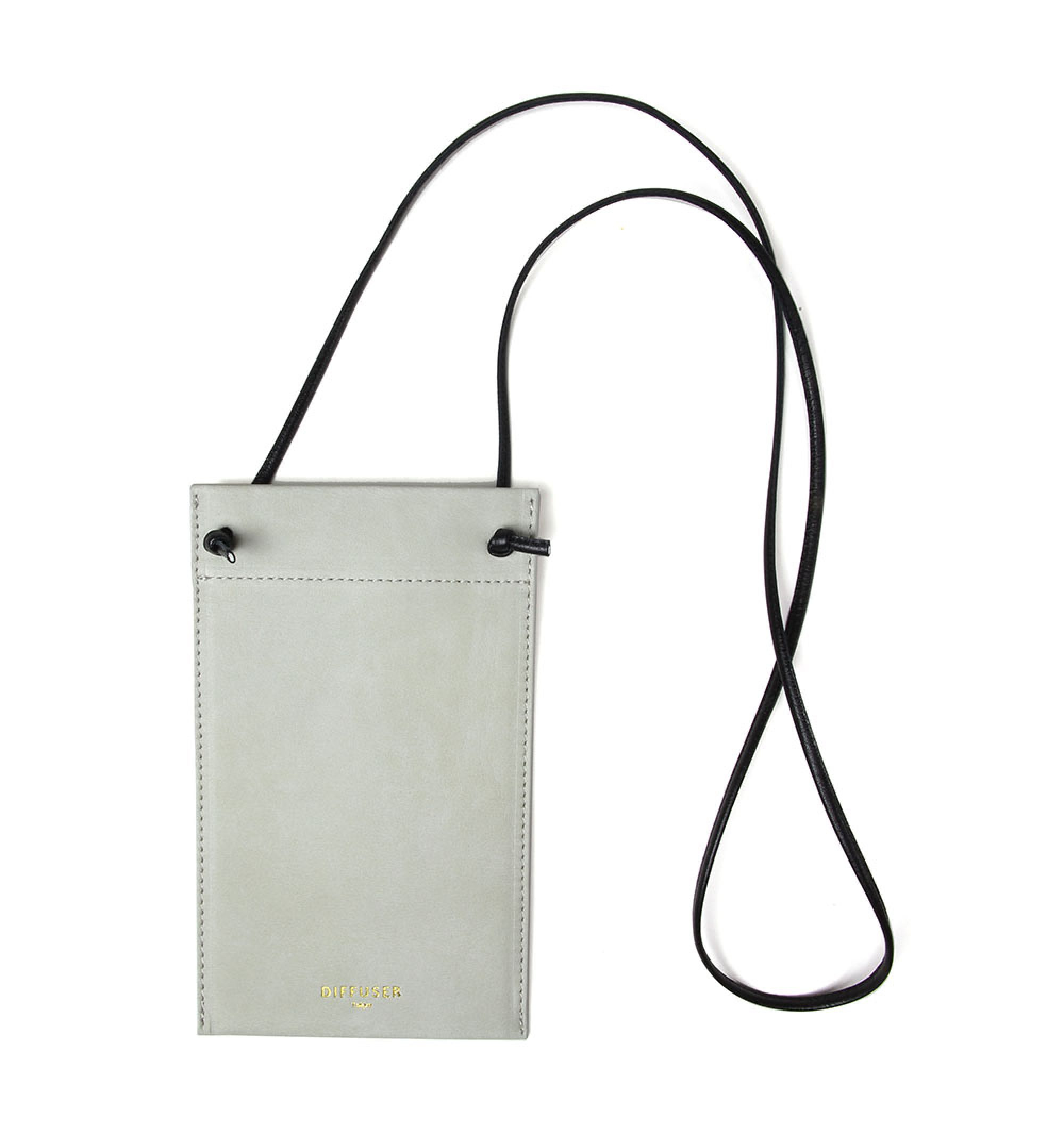 DIFFUSER TOKYO / SHADE PROCESSING LEATHER EYEWEAR CASE 2 / WHITE