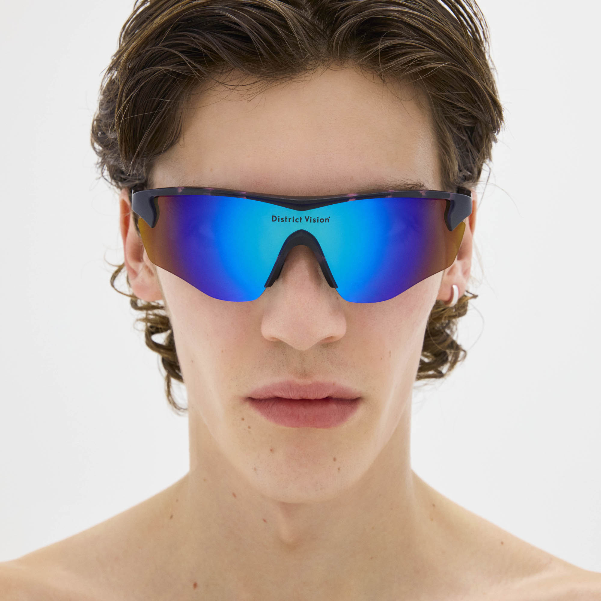 DISTRICT VISION / JUNKA RACER / NAVY PINK MOSAIC
