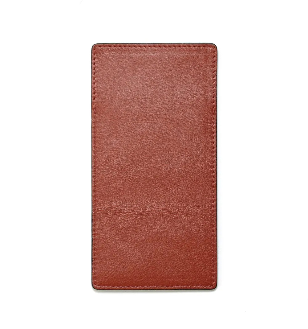 DIFFUSER TOKYO / INNER POCKET EYEWEAR CASE 2 / ORANGE & DARK NAVY
