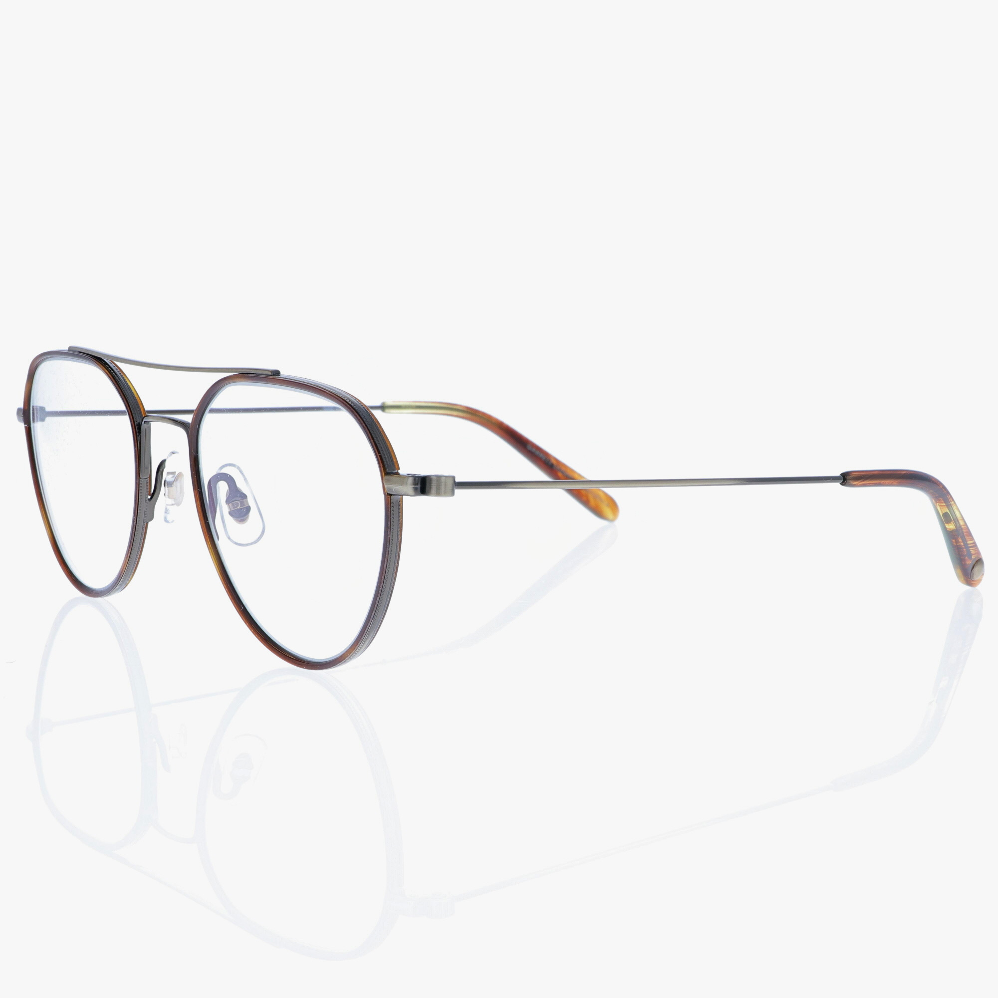 GARRETT LEIGHT / SANMIGUEL / MARIGOLD TORTOISE-BRUSHED