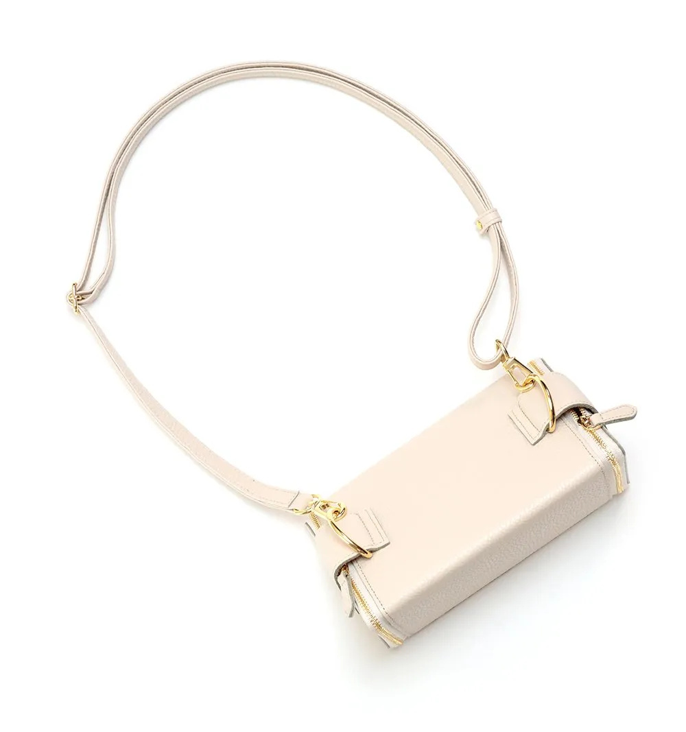 DIFFUSER TOKYO / TRIANGLAR PRISM STRAGE BAG TYPE 3 / LIGHT GREY WHITE