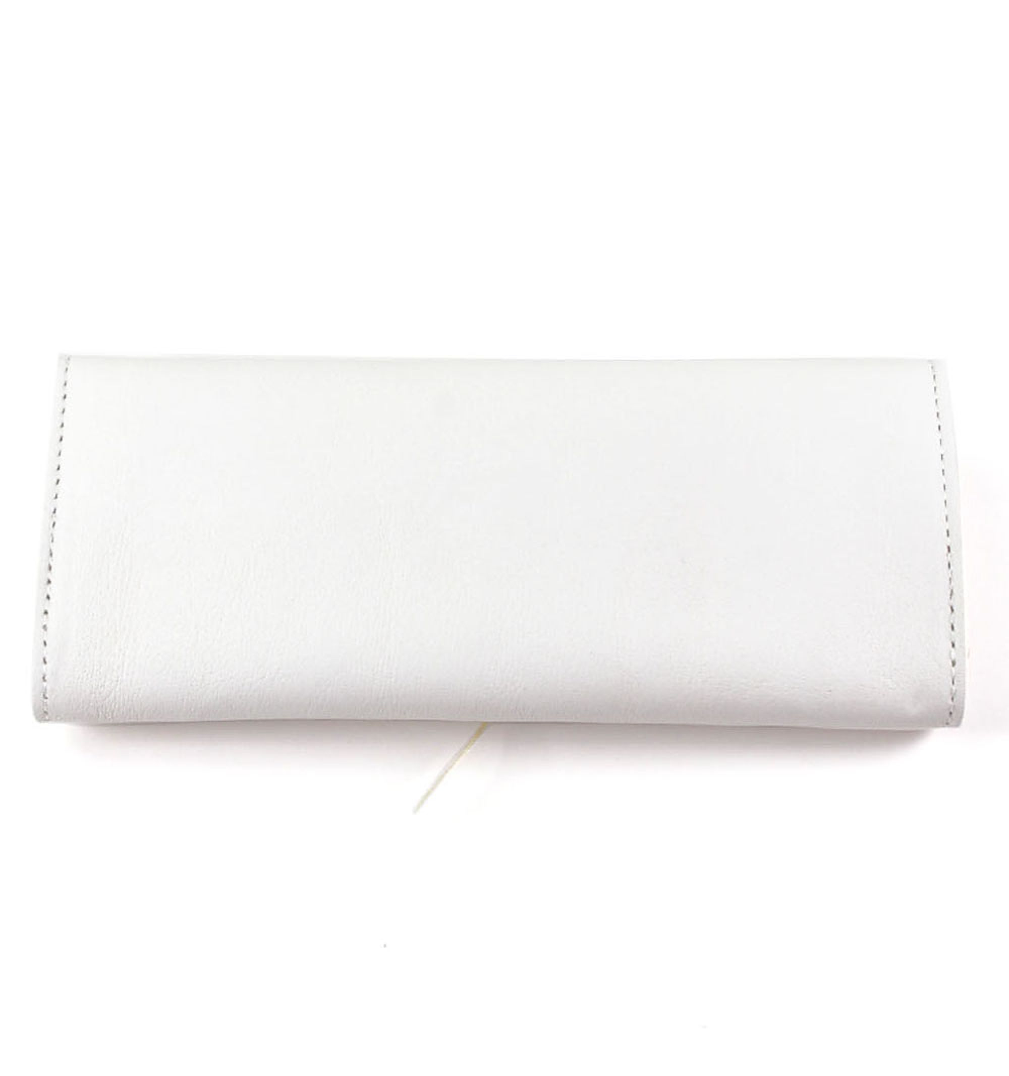 DIFFUSER TOKYO /SHRINY LEATHER SOFT EYEWEAR CASE / WHITE