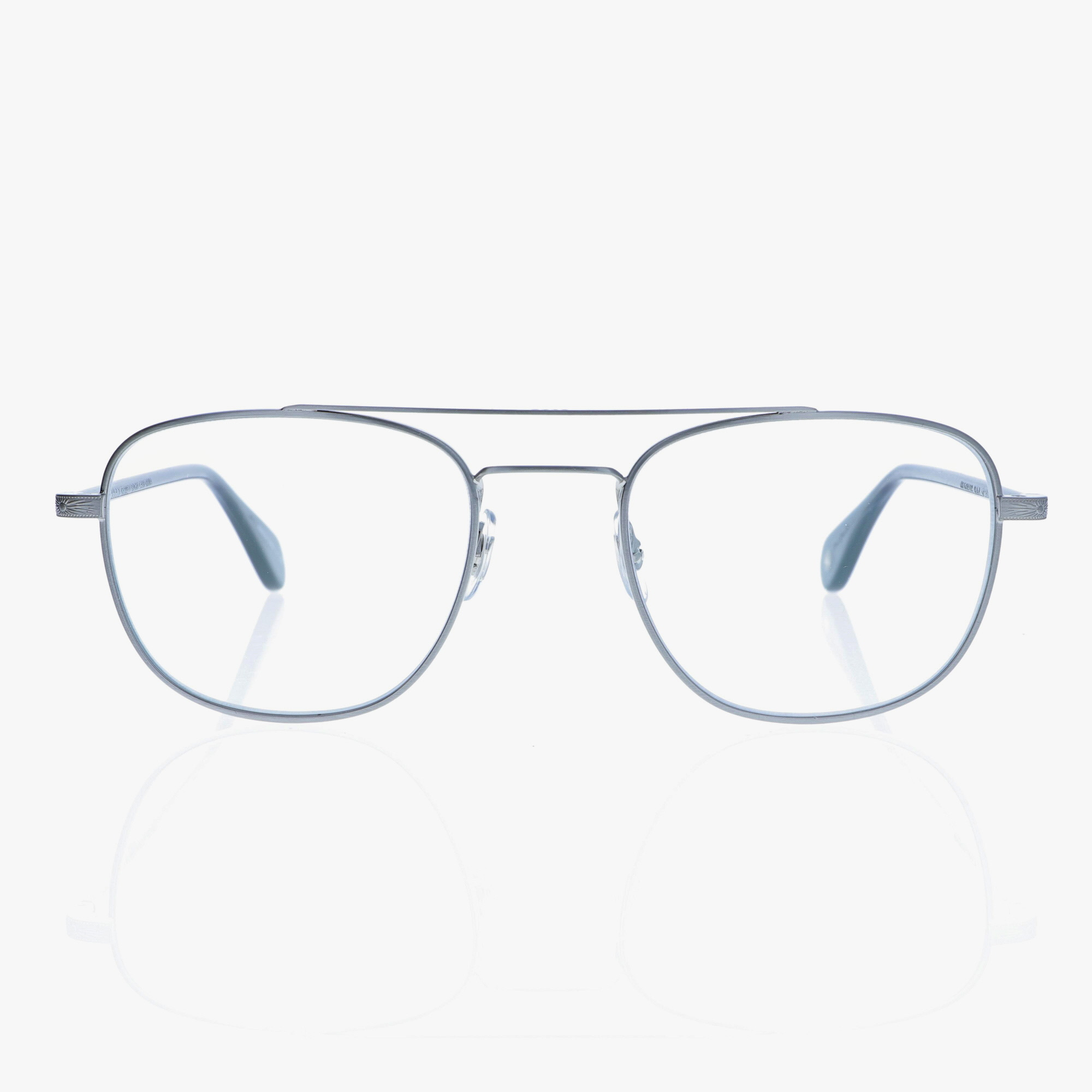 GARRETT LEIGHT / CLUBHOUSE 2 / BRUSHED SILVER - SEA GREY