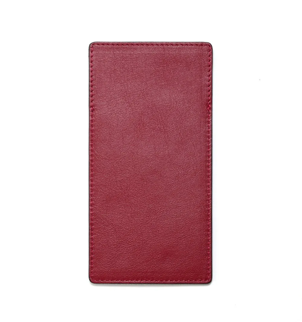 DIFFUSER TOKYO / INNER POCKET EYEWEAR CASE 2 / DARK RED & BEIGE