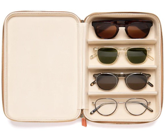 GARRETT LEIGHT / COLLECTOR'S CASE / BROWN