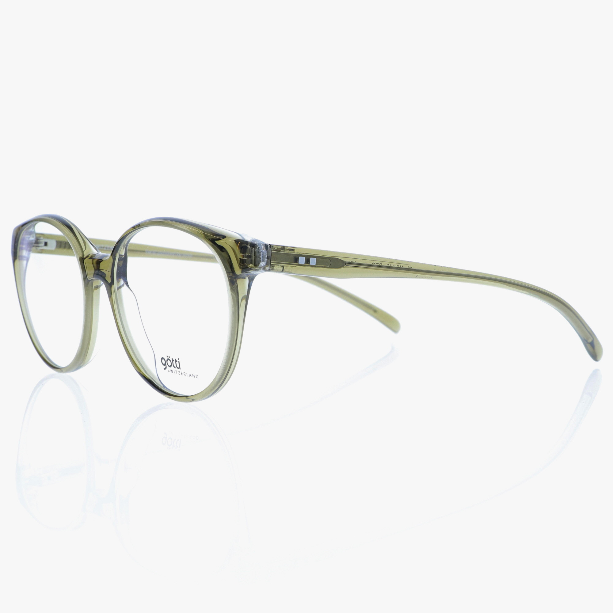 GÖTTI / WILLIS / DARK TRANSPARENT OLIVE
