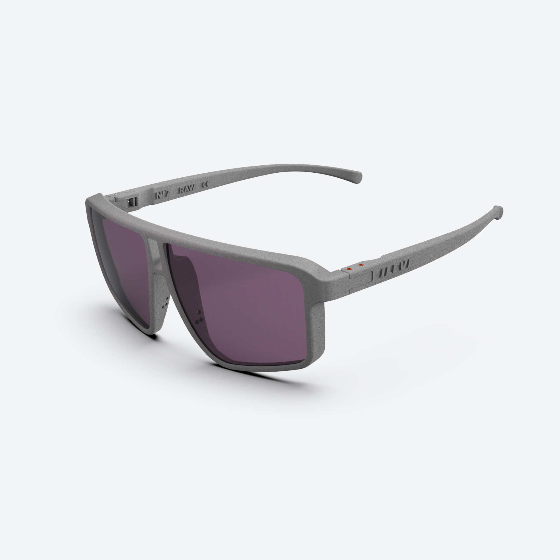 ILEVE DISTRICT / No7 small / RAW MATT-VIBRANT VIOLET SOLID