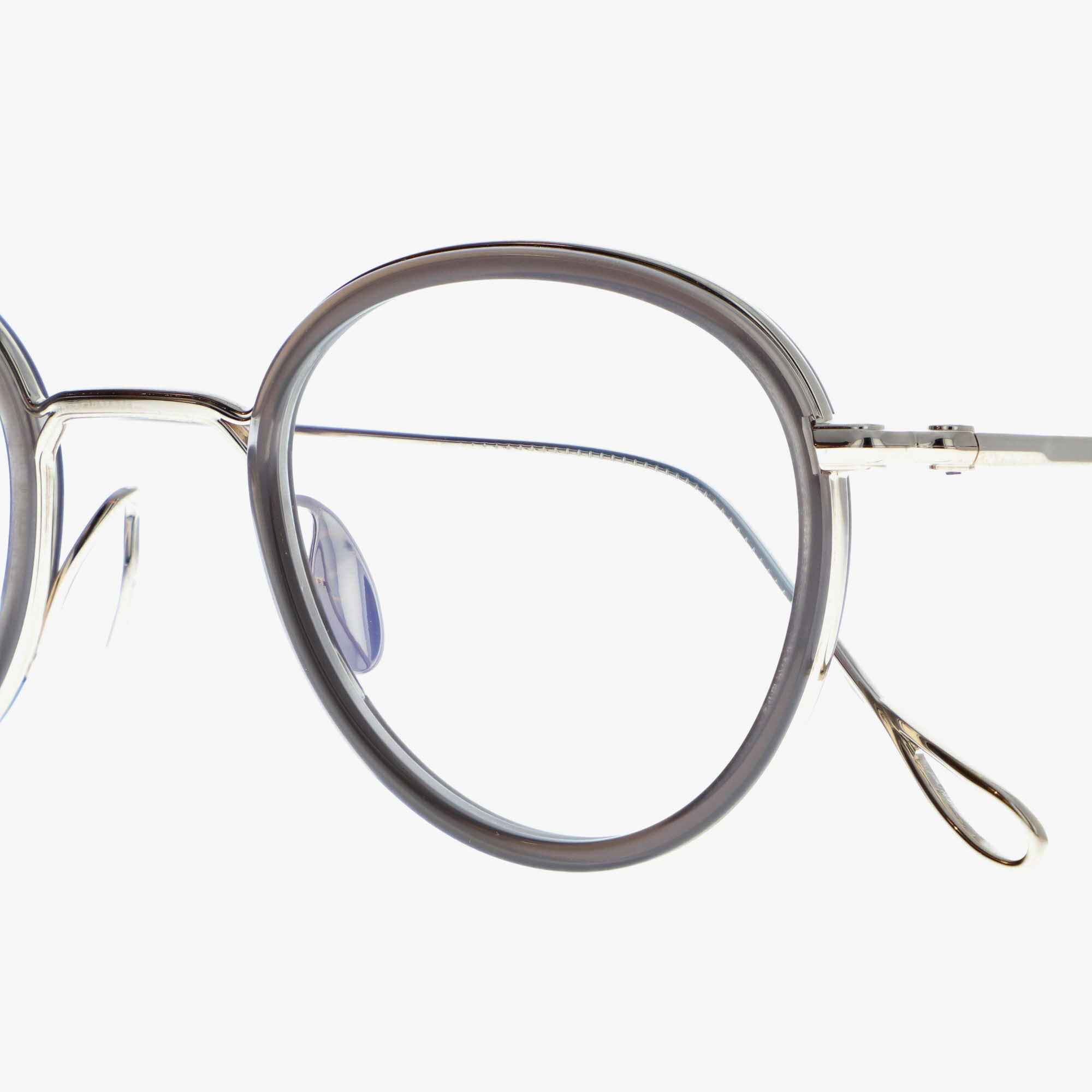 YUICHI TOYAMA / F.GERTRUD / WHITE GOLD-CHARCOAL GREY
