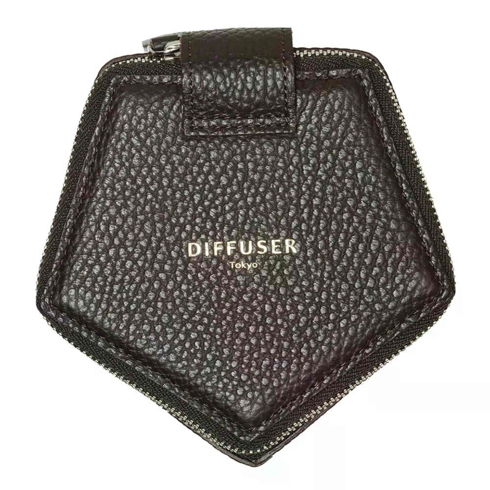 DIFFUSER TOKYO / PENTAGONAL PRISM STORAGE BOX TYPE 5 / DARK BROWN