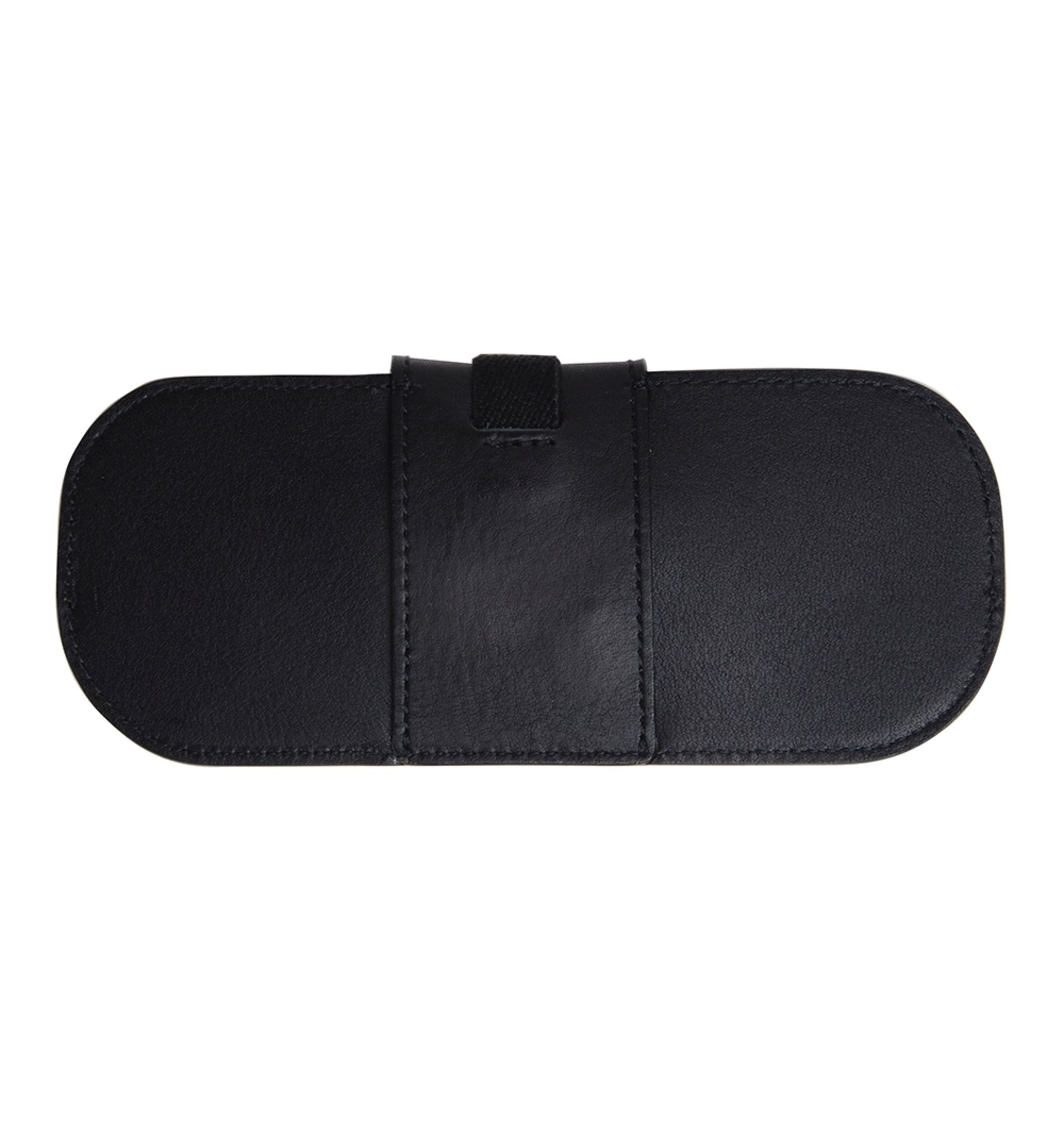 DIFFUSER TOKYO / OIL LEATHER SMART EYEWEAR CASE / BLACK & BLACK