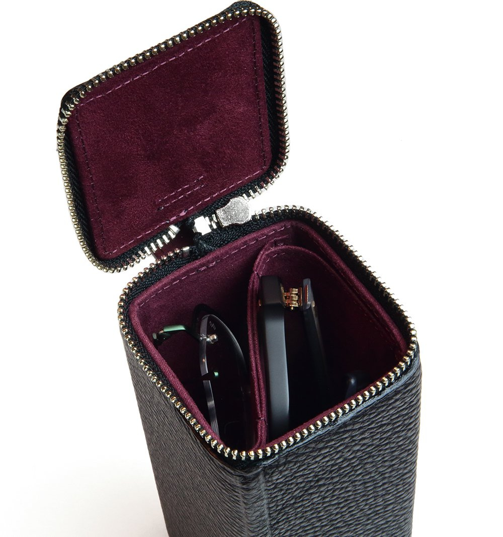 DIFFUSER TOKYO / RHOMBUS PRISM STORAGEBOX TYPE2 / BLACK & BORDEAUX
