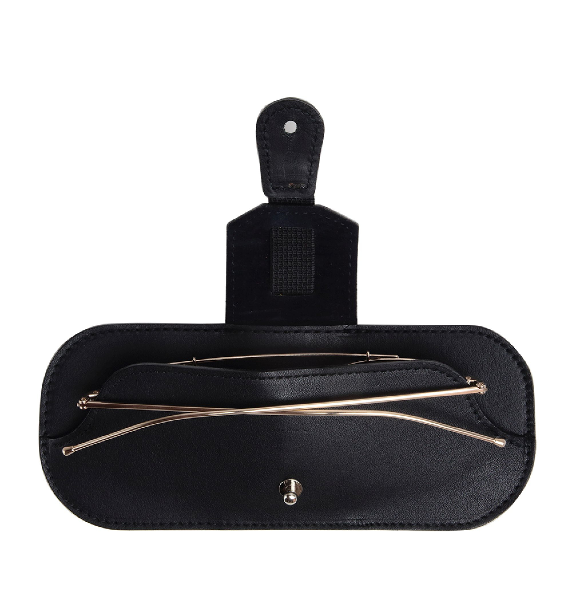 DIFFUSER TOKYO / OIL LEATHER SMART EYEWEAR CASE / BLACK & BLACK