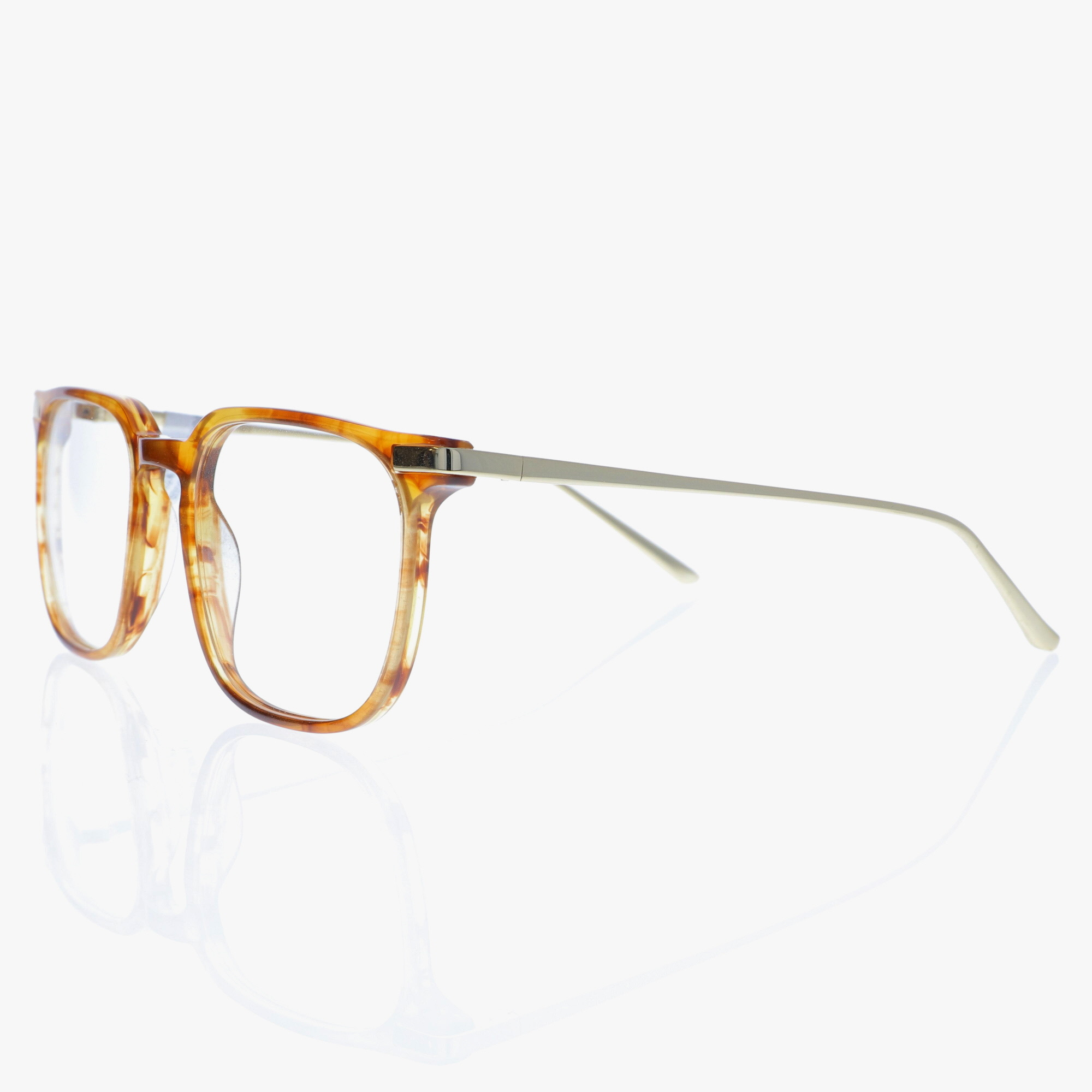 ROSS & BROWN / STOCKHOLM / CARAMEL TORTOISE - SHINY GOLD