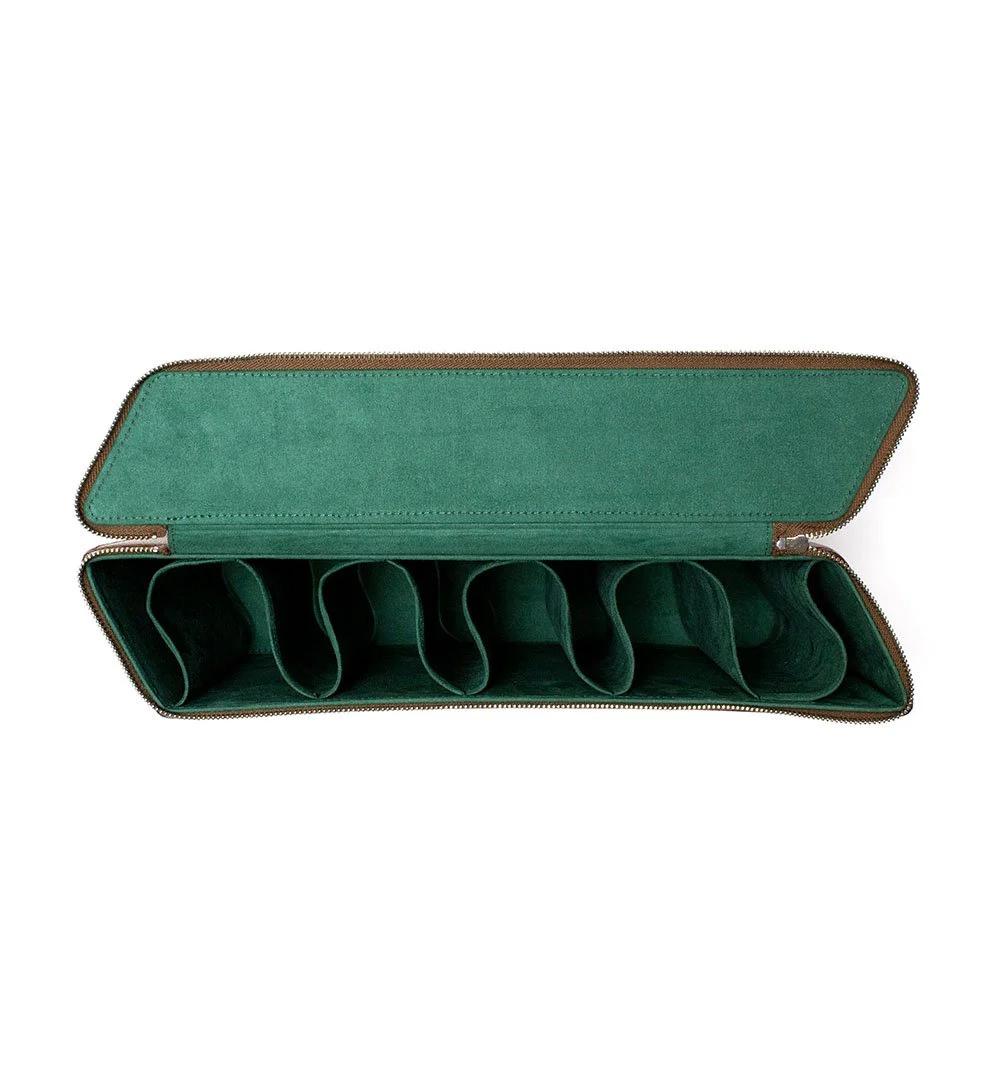 DIFFUSER TOKYO / PARALLELOGRAM PRISM STORAGE BOX TYPE 10 / HAZELNUT & GREEN