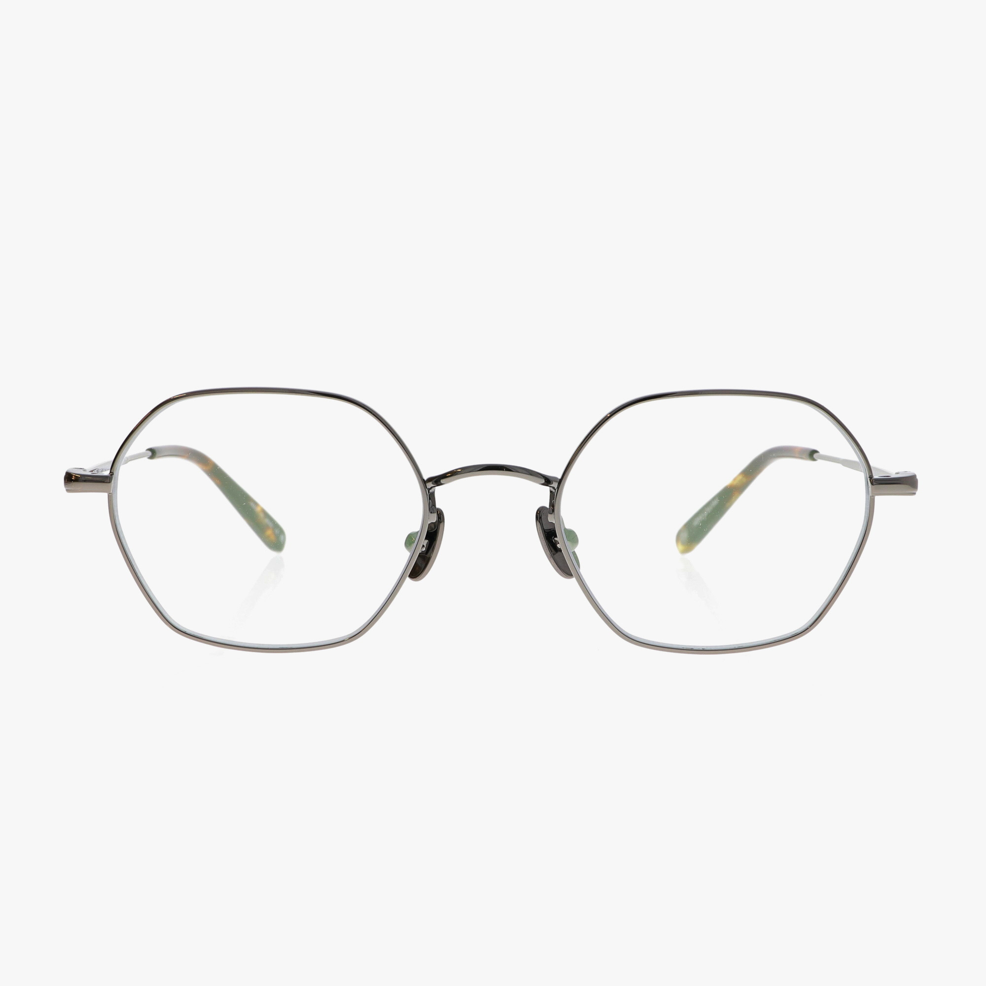 GARRETT LEIGHT / KAISER / GUNMETAL - AGATE TORTOISE