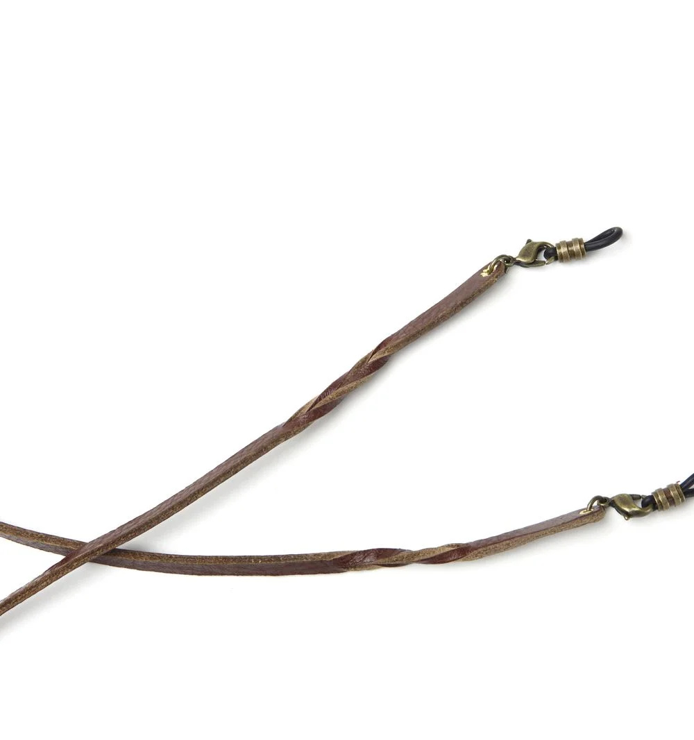 DIFFUSER TOKYO / TWISTED LEATHER SOFT BRACECODE / DARK BROWN