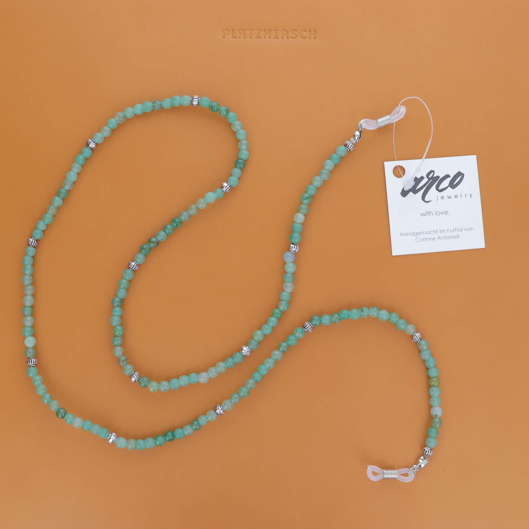 ARCO JEWELRY / AVENTURIN / BRILLENKETTE 259