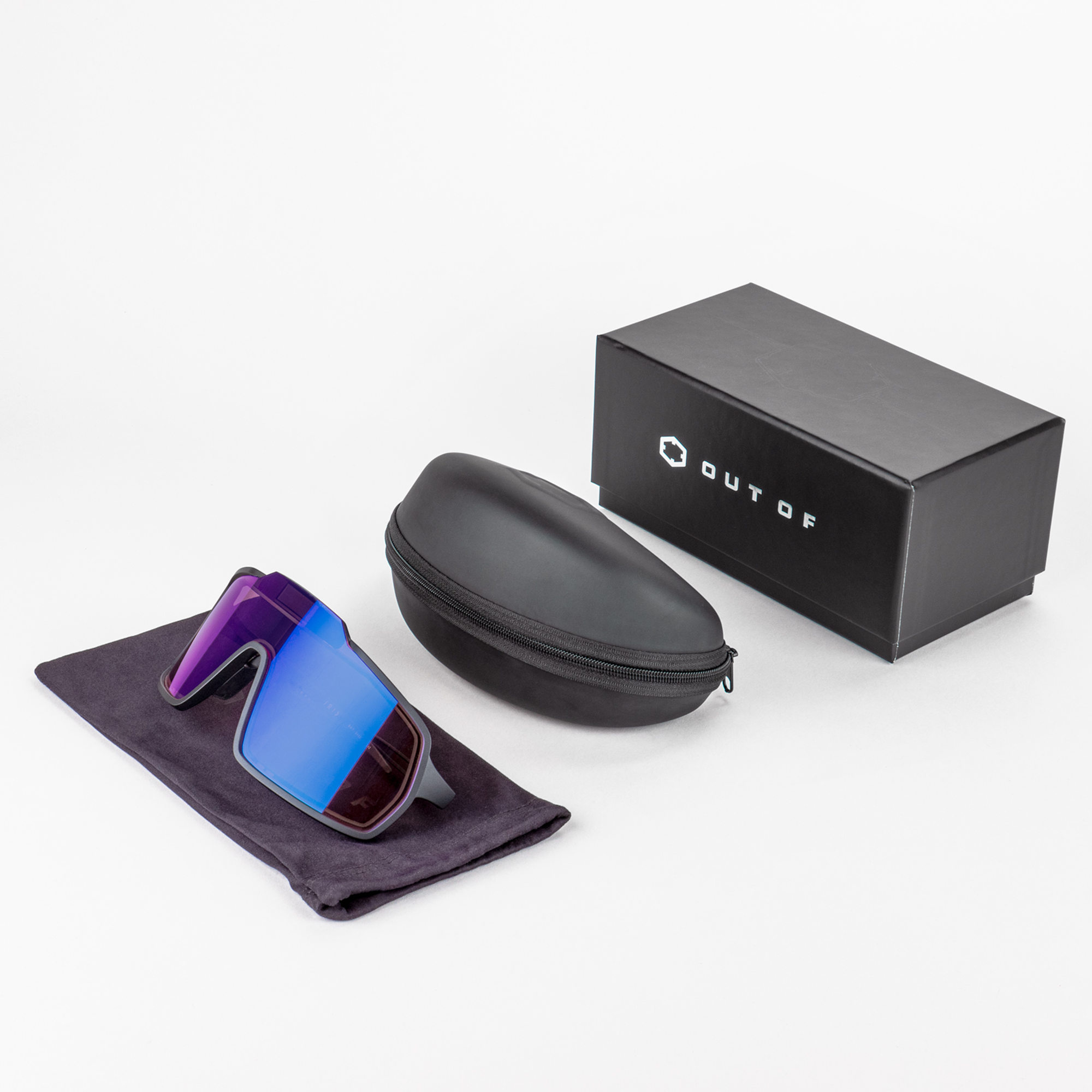 OUT OF / BOT 2 / BLACK - IRID BLUE