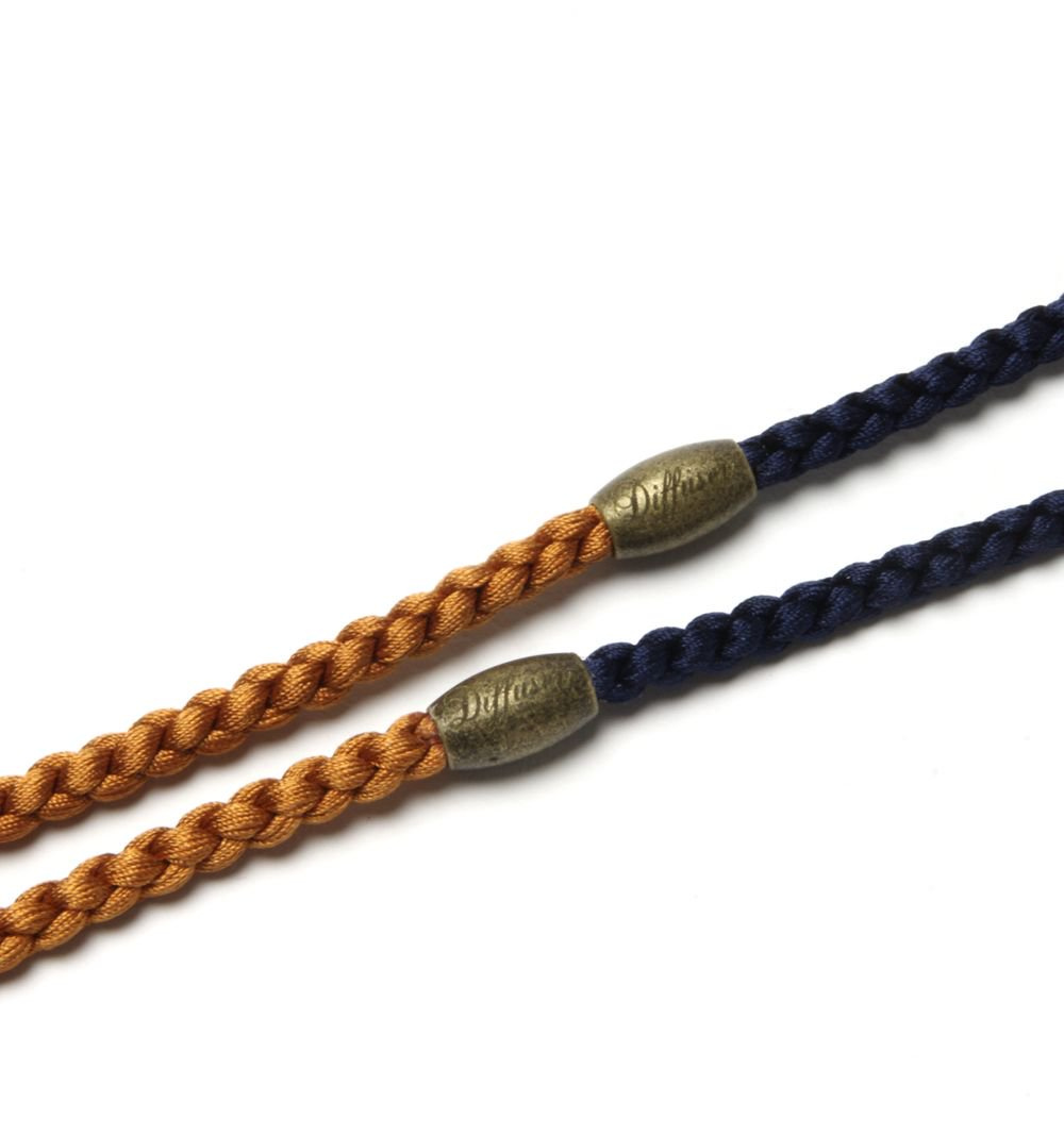 DIFFUSER TOKYO / TWO TONE SILKY GLASS CODE / NAVY & ORANGE