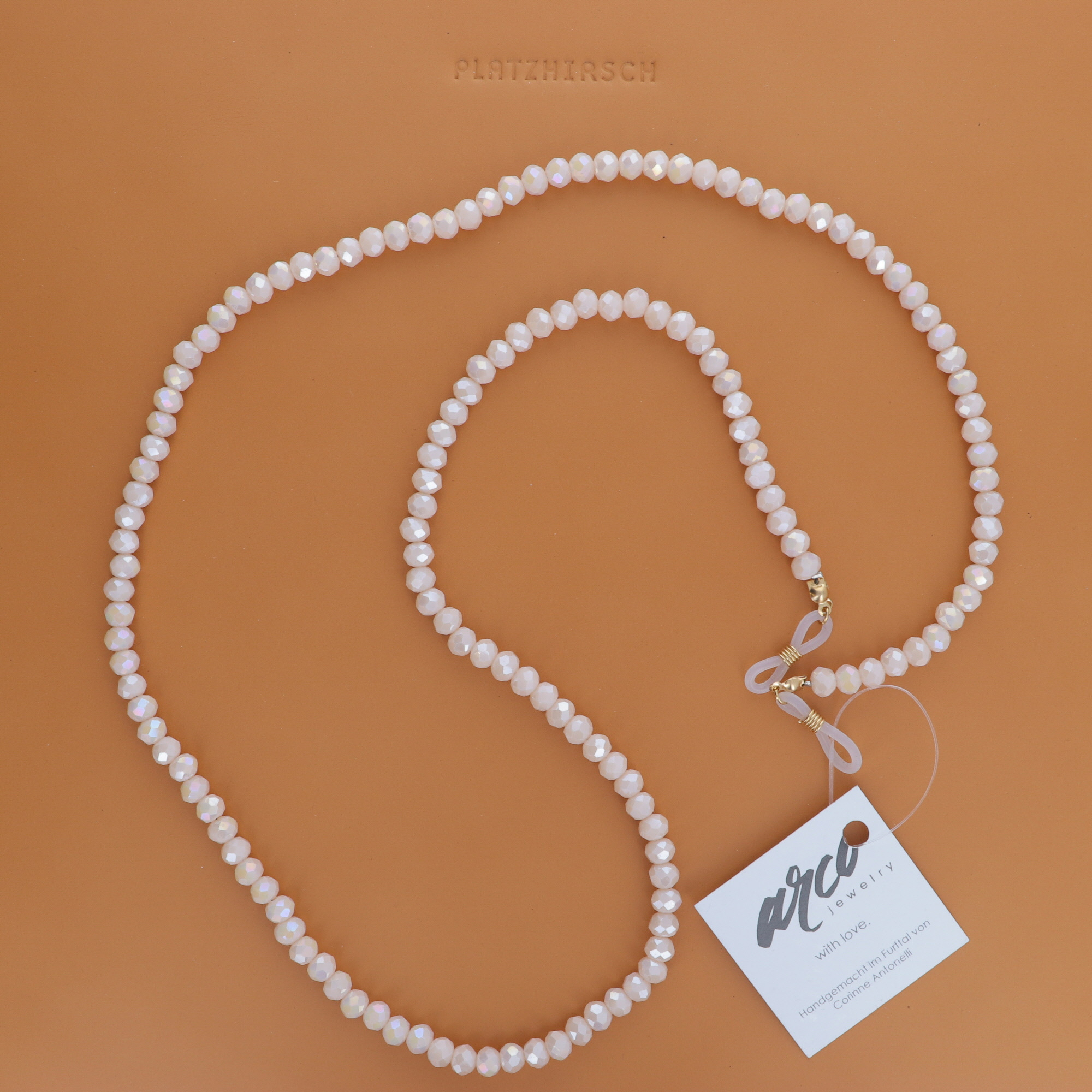 ARCO JEWELRY / GLAS / BRILLENKETTE 286