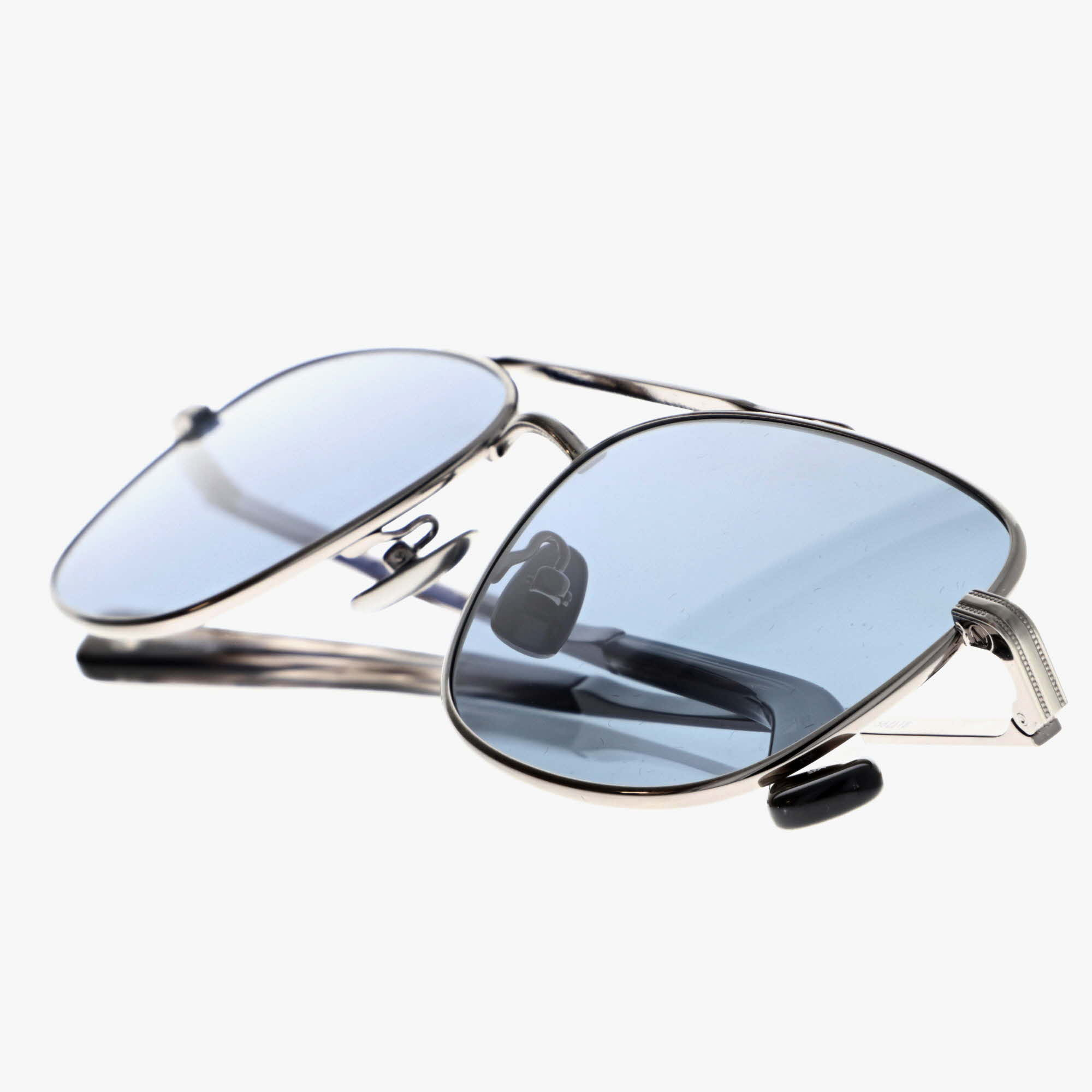 GARRETT LEIGHT / EL CAPITAN / PEWTER - BLACK SLEET TORTOISE