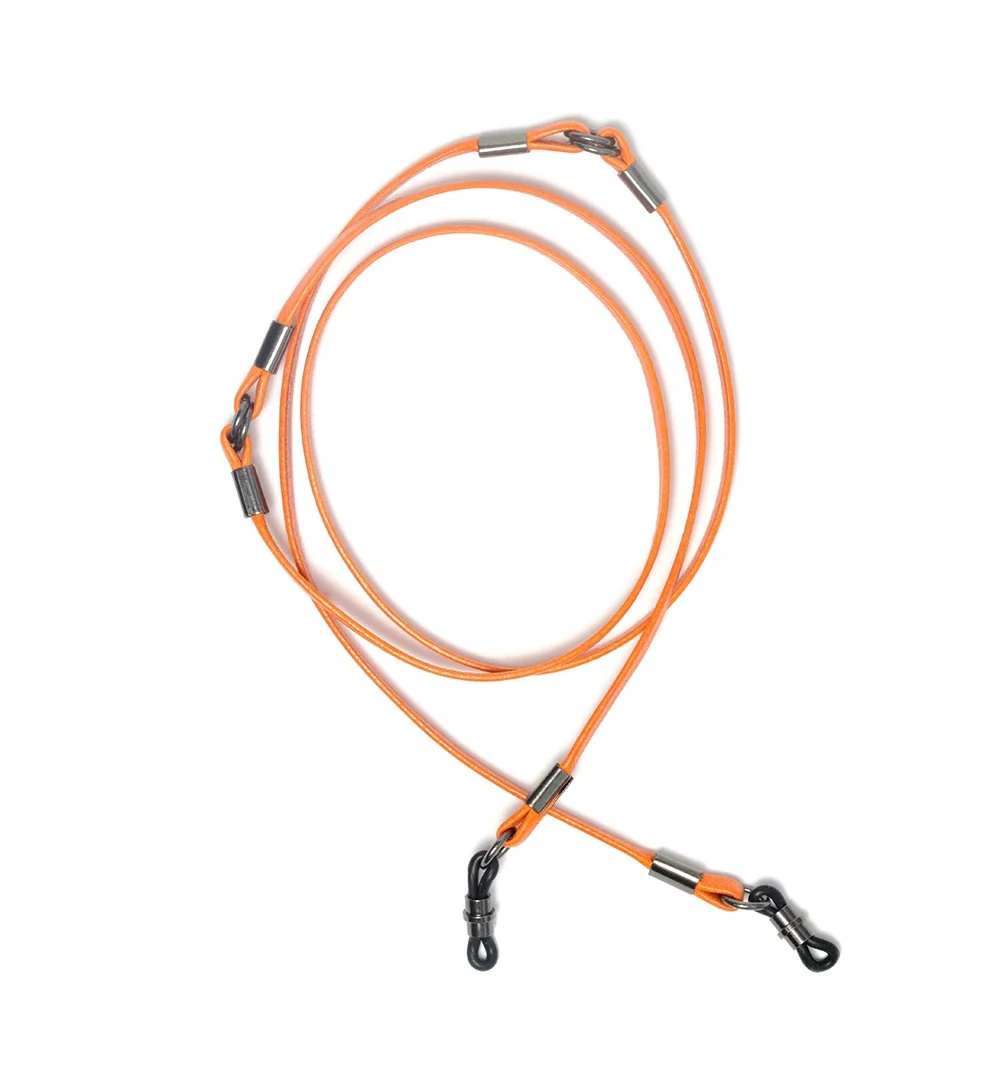 DIFFUSER TOKYO / UNEVEN DYED LEATHER GLASS CODE / ORANGE