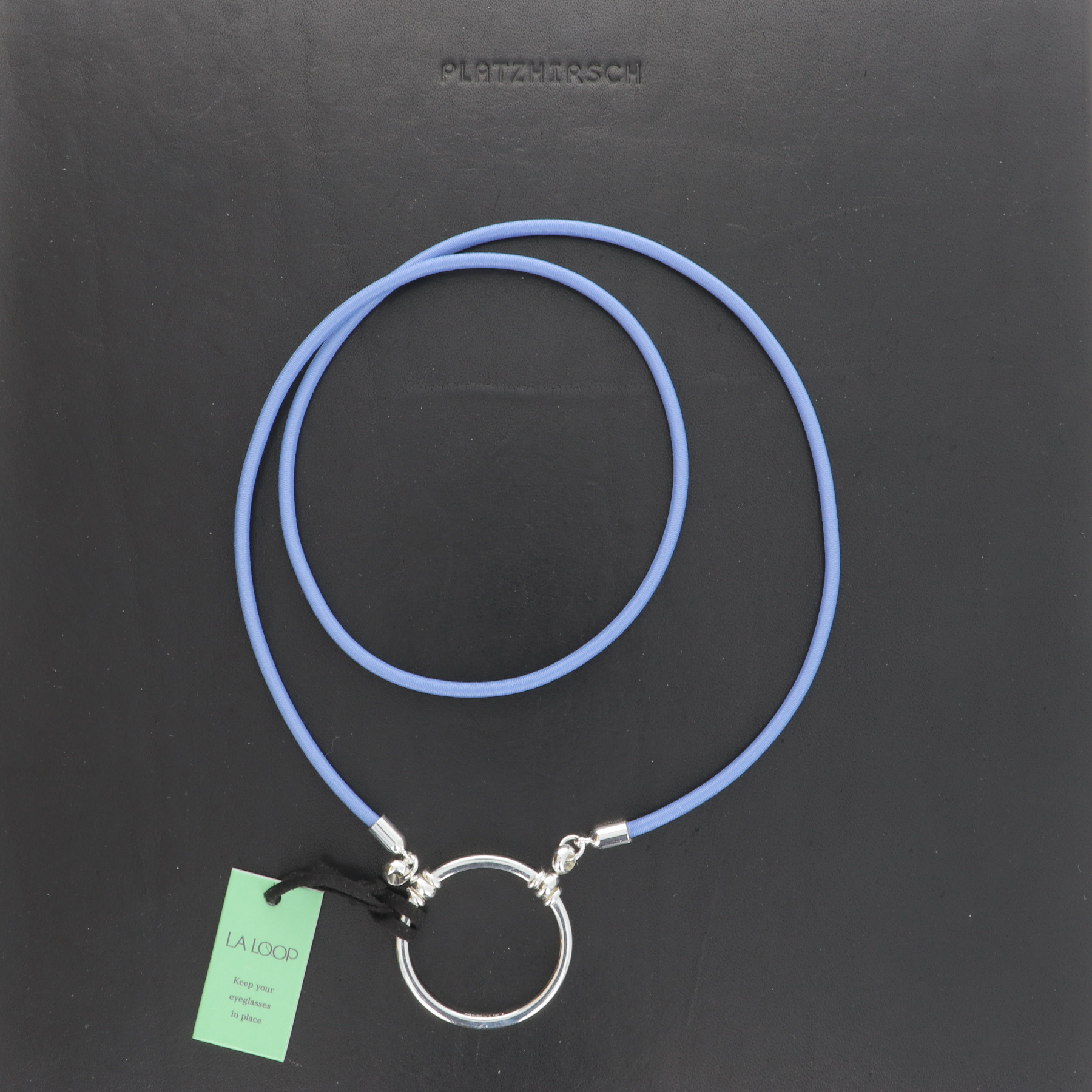 LA LOOP / SPORT SILK STRETCH 705 / SKY BLUE WITH SILVER