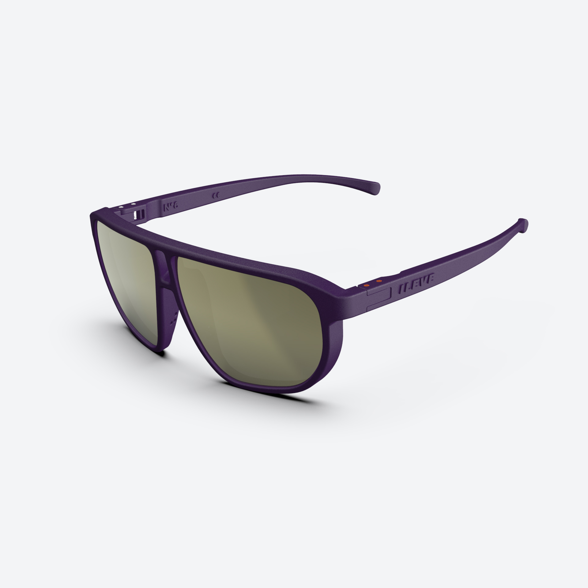 ILEVE DISTRICT / No6 standard / GRAPE MATT-VIBRANT GOLD MIRROR