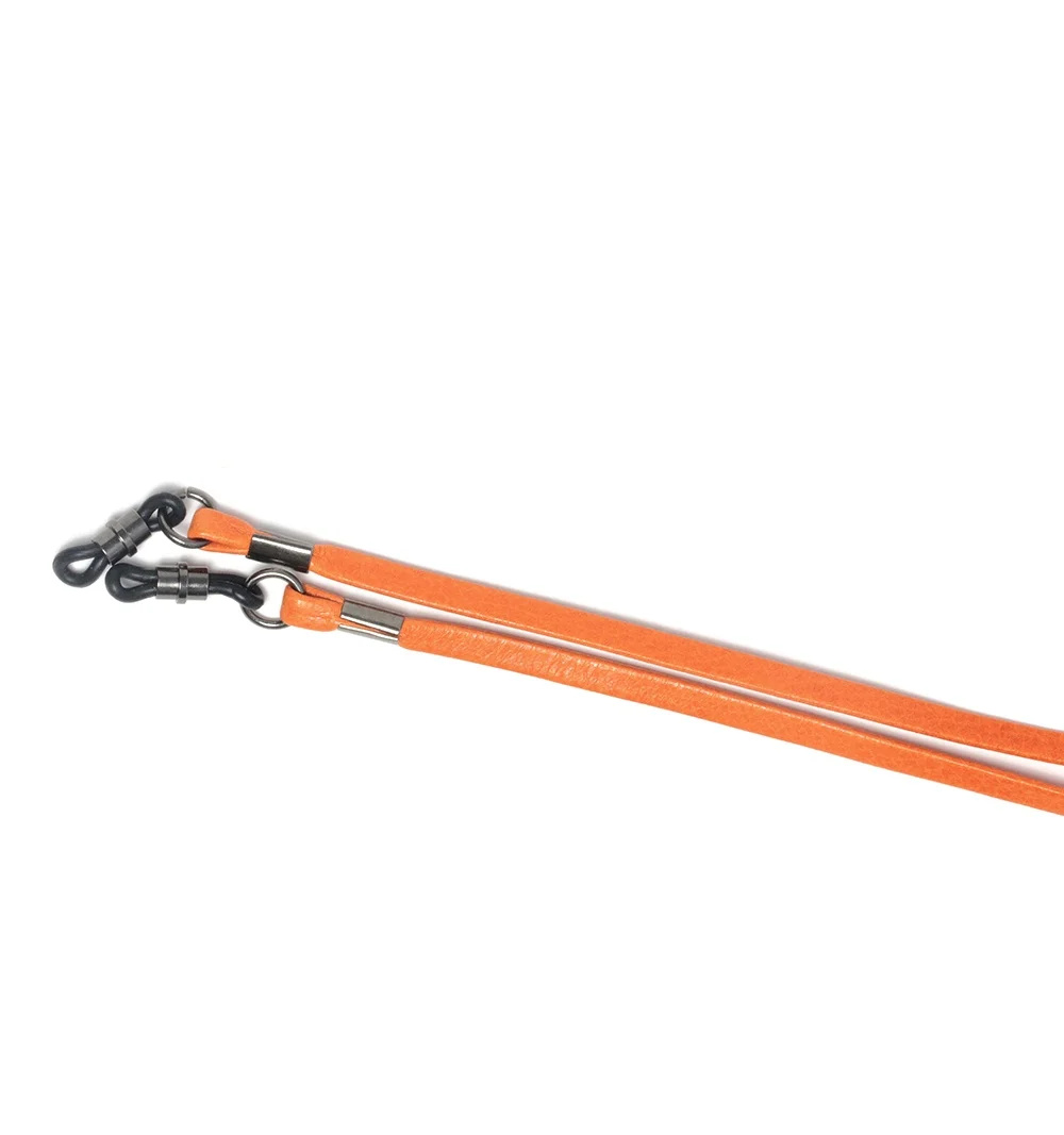 DIFFUSER TOKYO / UNEVEN DYED LEATHER GLASS CODE / ORANGE