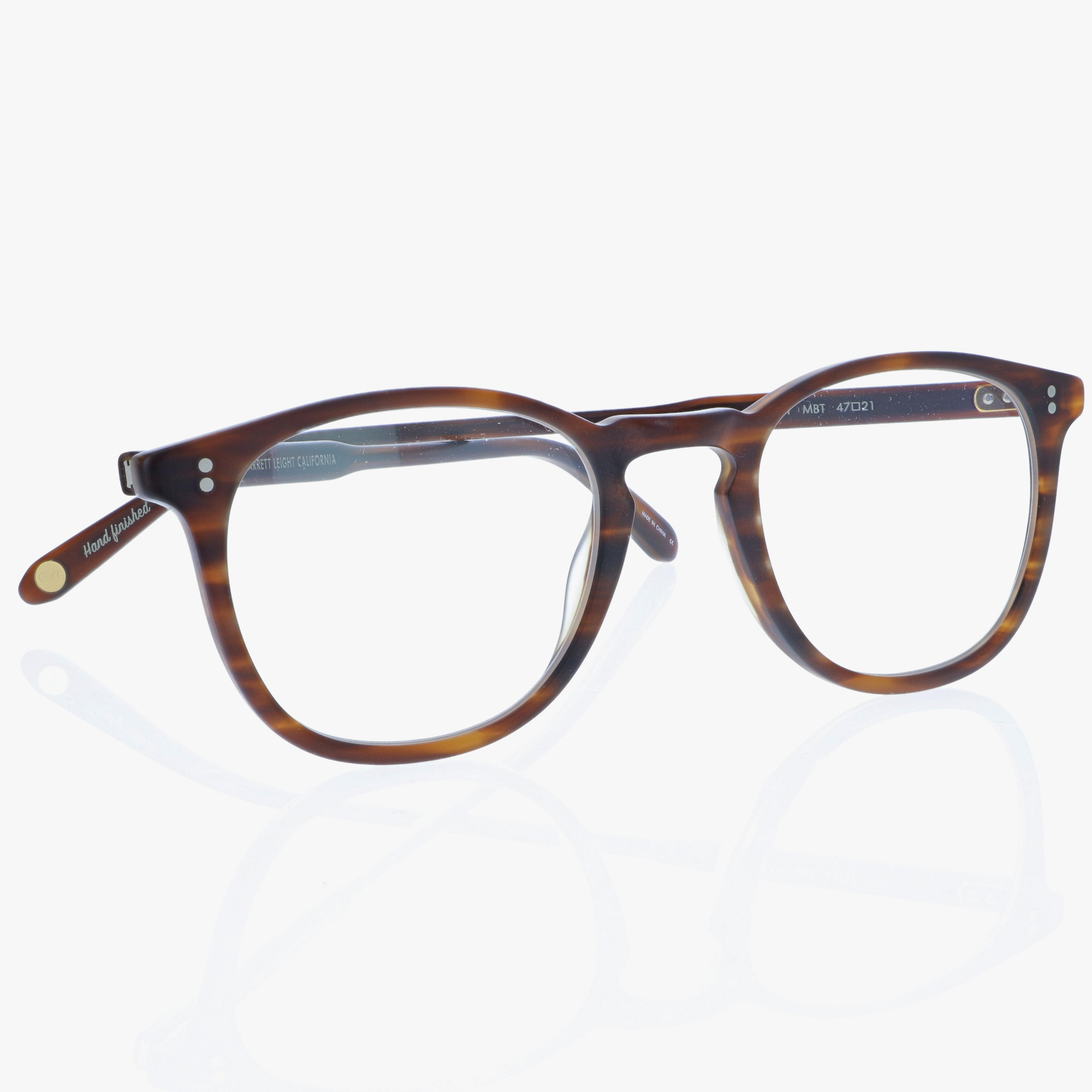 GARRETT LEIGHT / KINNEY / MATTE BRANDY TORTOISE