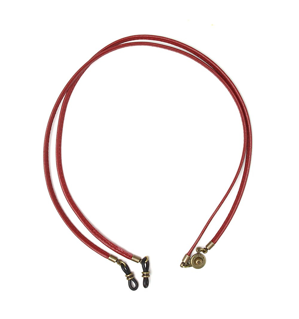 DIFFUSER TOKYO / STICH LEATHER DETACHABLE GLASS CODE / DARK RED