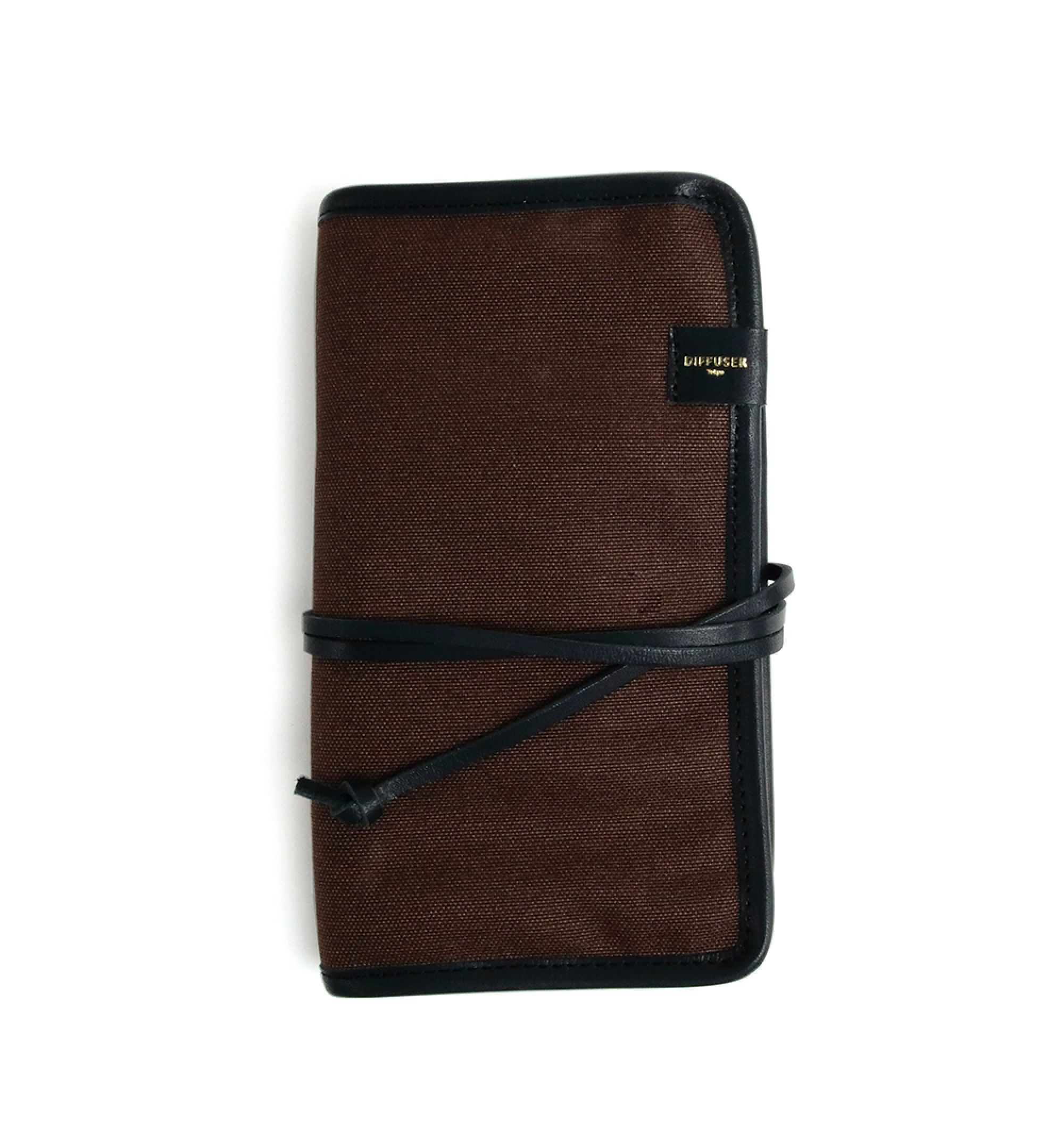 DIFFUSER TOKYO / COTTON CANVAS MULTI CASE / BROWN