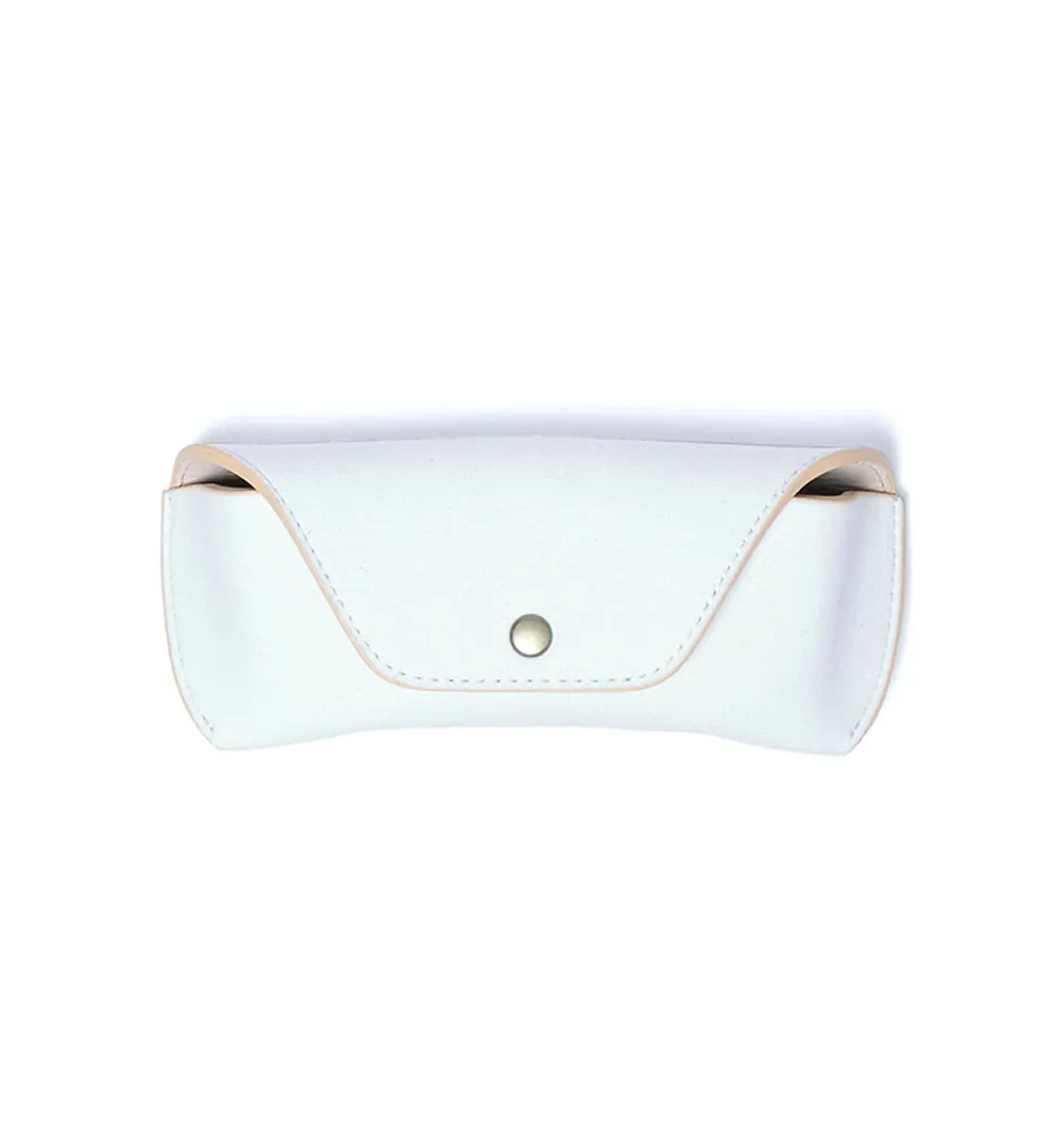 DIFFUSER TOKYO / TECH SUEDE EYEWEAR CASE / WHITE & NATURAL