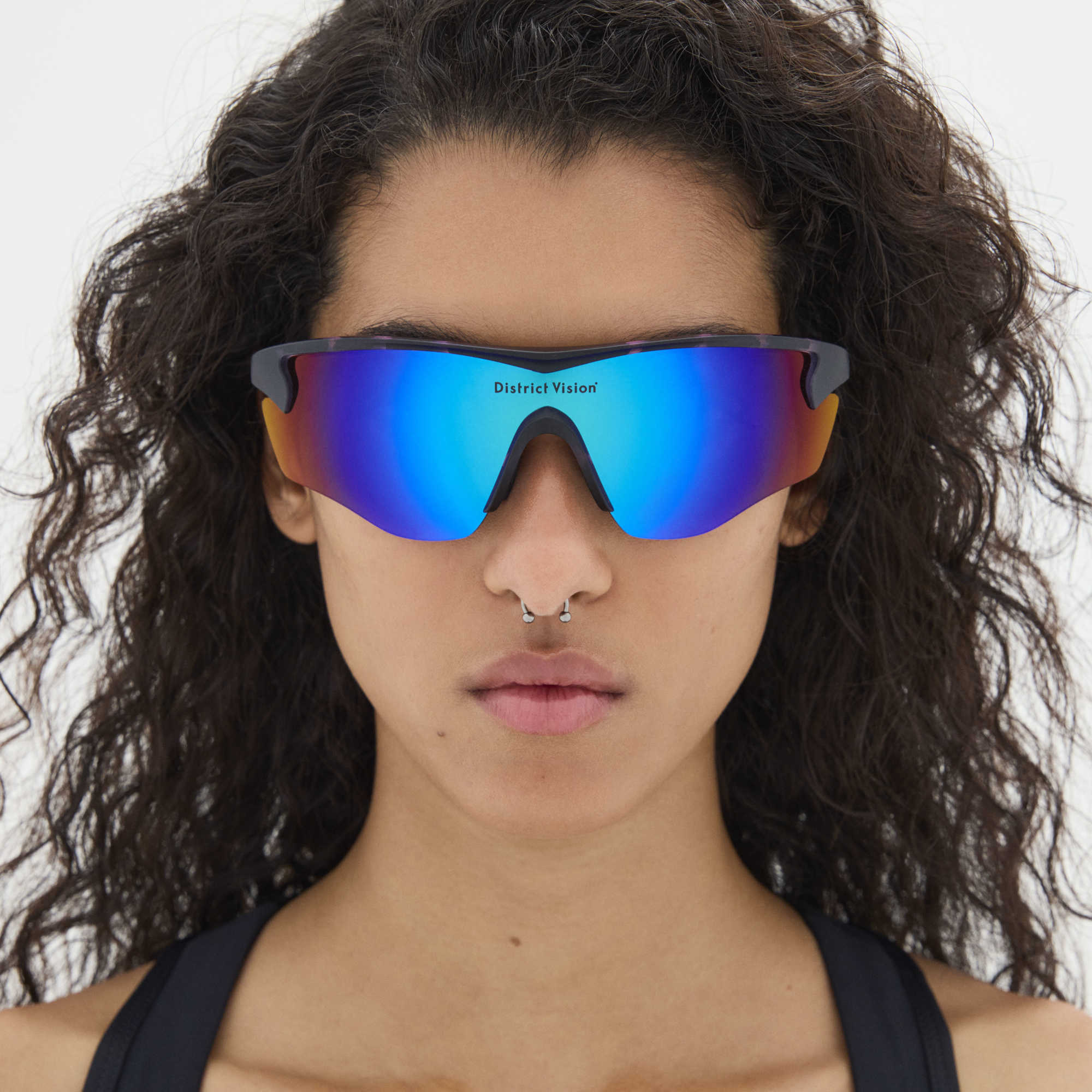 DISTRICT VISION / JUNKA RACER / NAVY PINK MOSAIC