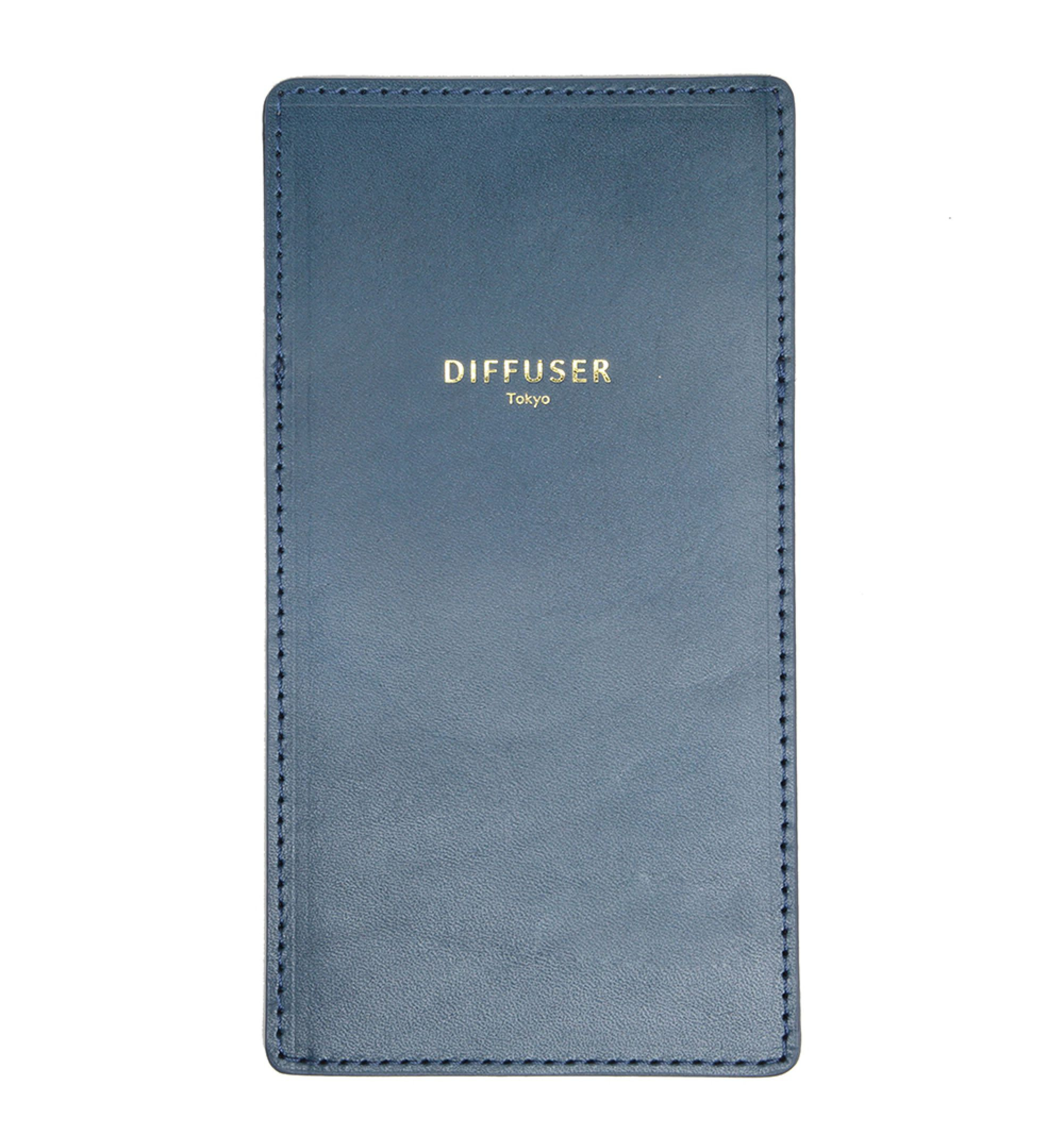 DIFFUSER TOKYO / INNER POCKET EYEWEAR CASE / BLUE & DARK GREY