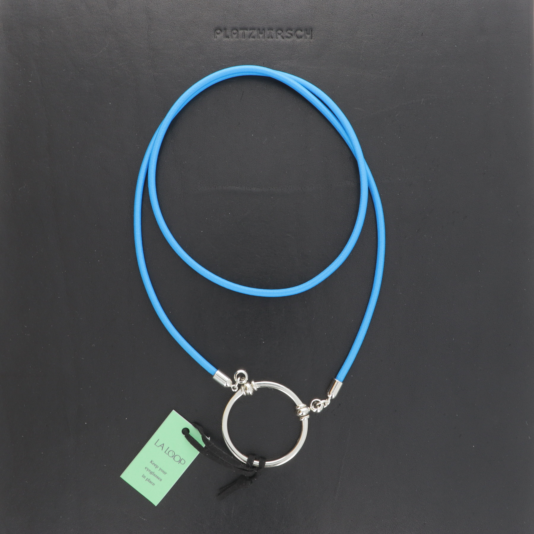LA LOOP / SPORT SILK STRETCH 705 / FRENCH BLUE WITH SILVER