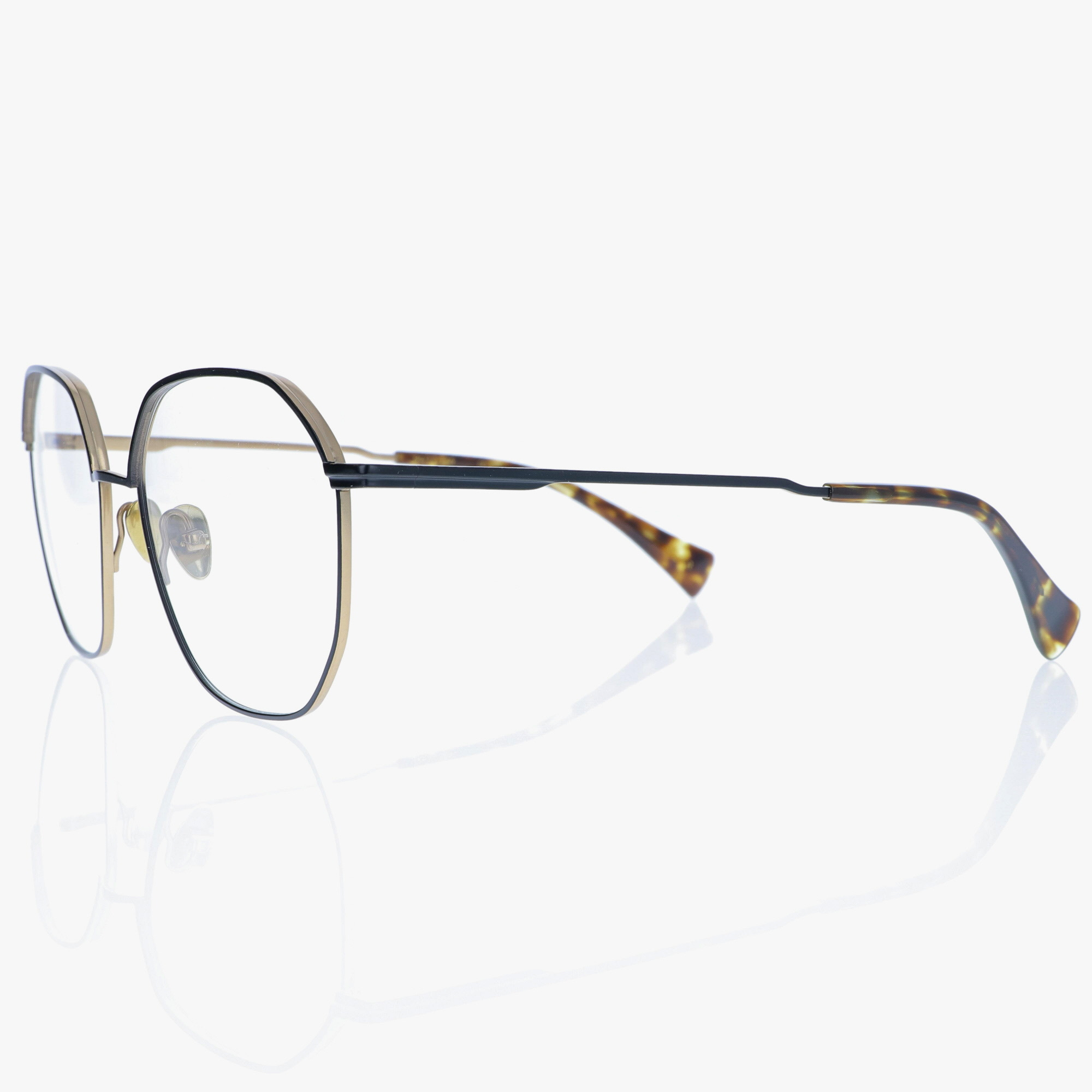 RAEN / MIKA / SATIN BLACK - BRINDLE TORTOISE