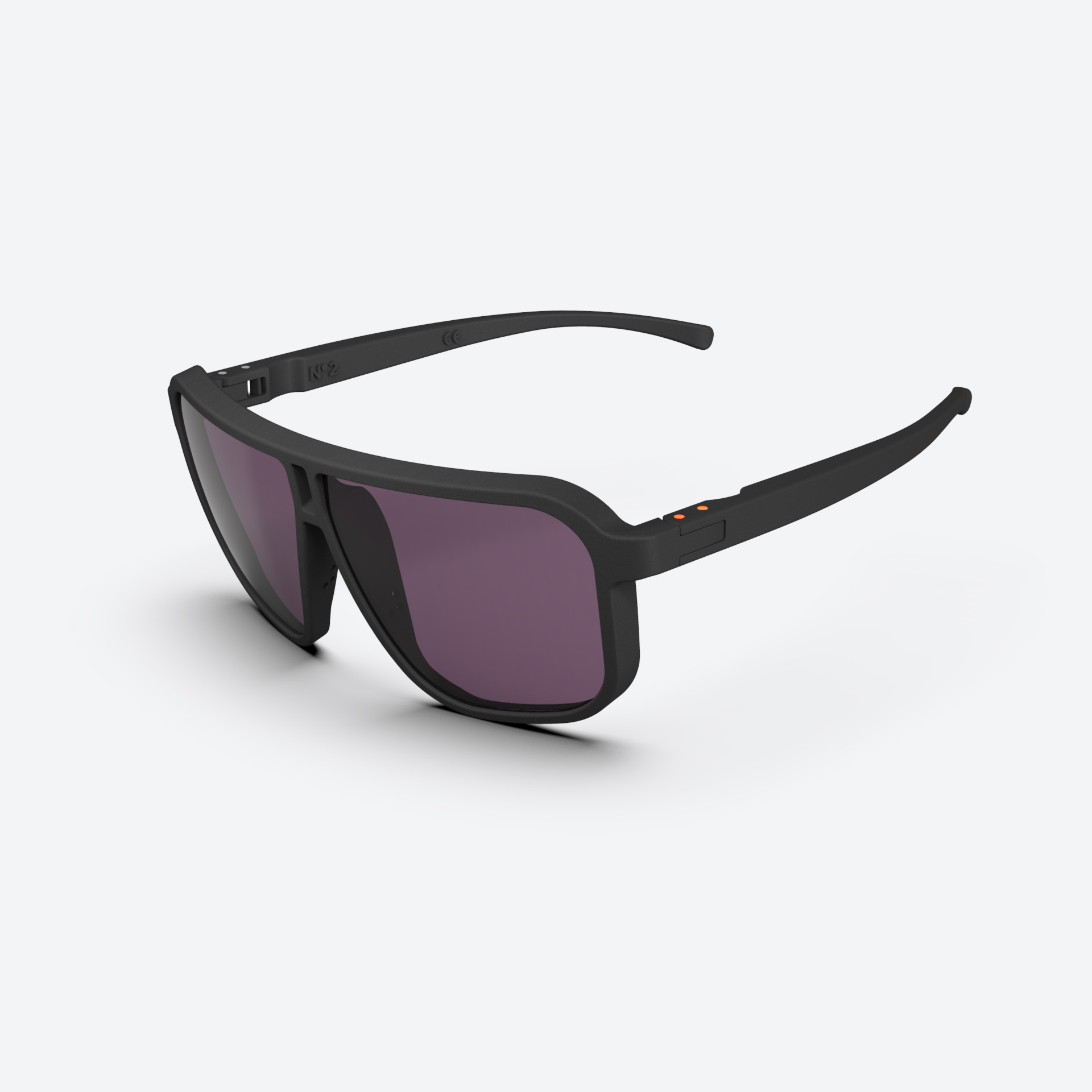 ILEVE DISTRICT / No2 small 2.0 / GRAPHITSCHWARZ-VIO