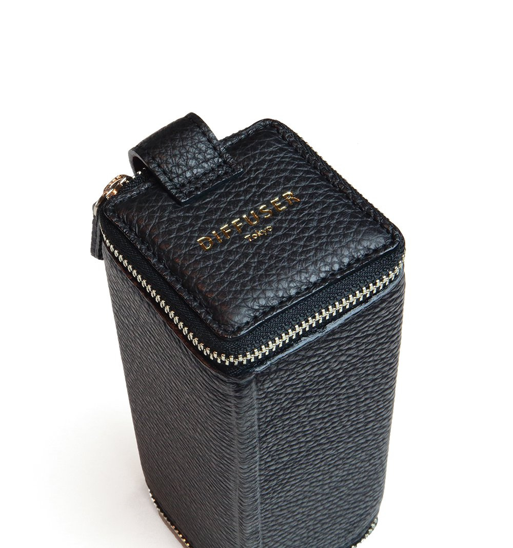 DIFFUSER TOKYO / RHOMBUS PRISM STORAGEBOX TYPE2 / BLACK & BORDEAUX