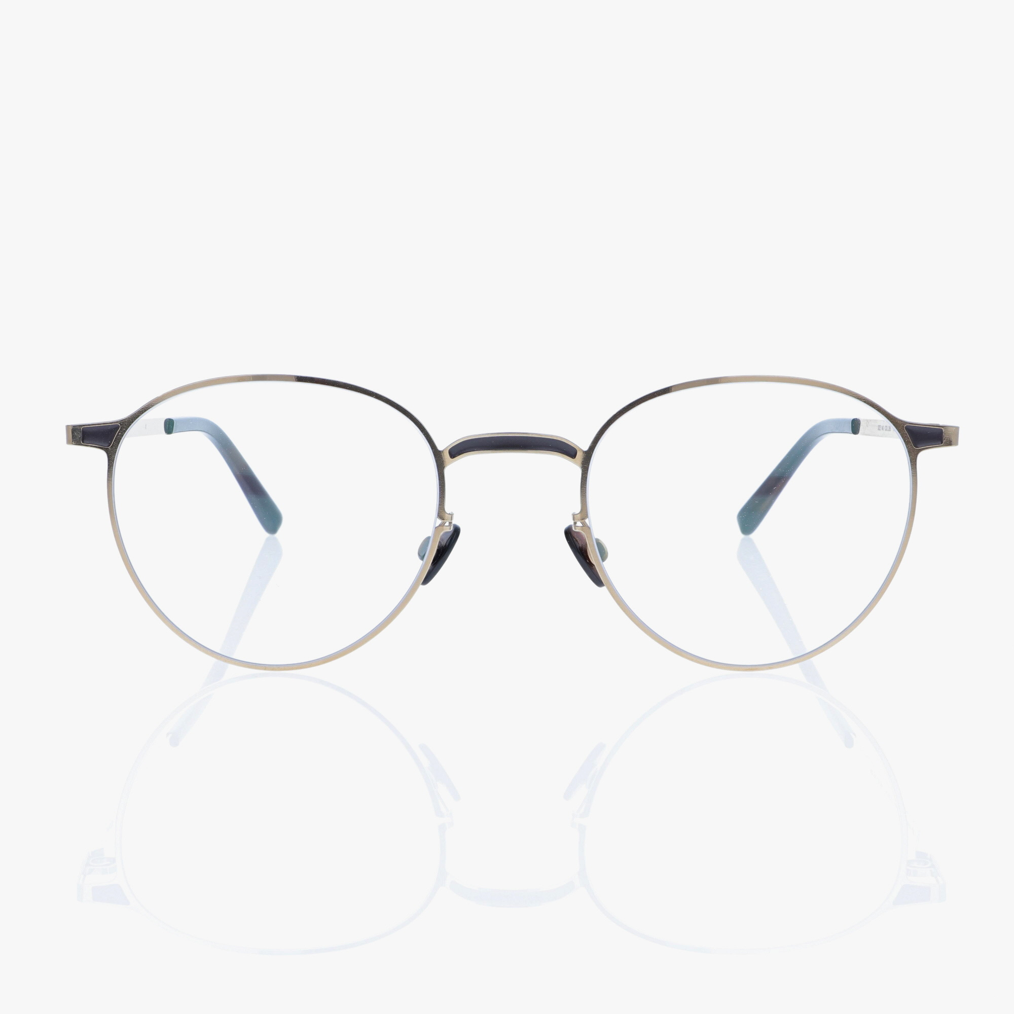 MYKITA / JUL / CHAMPAGNE GOLD - DARK BROWN