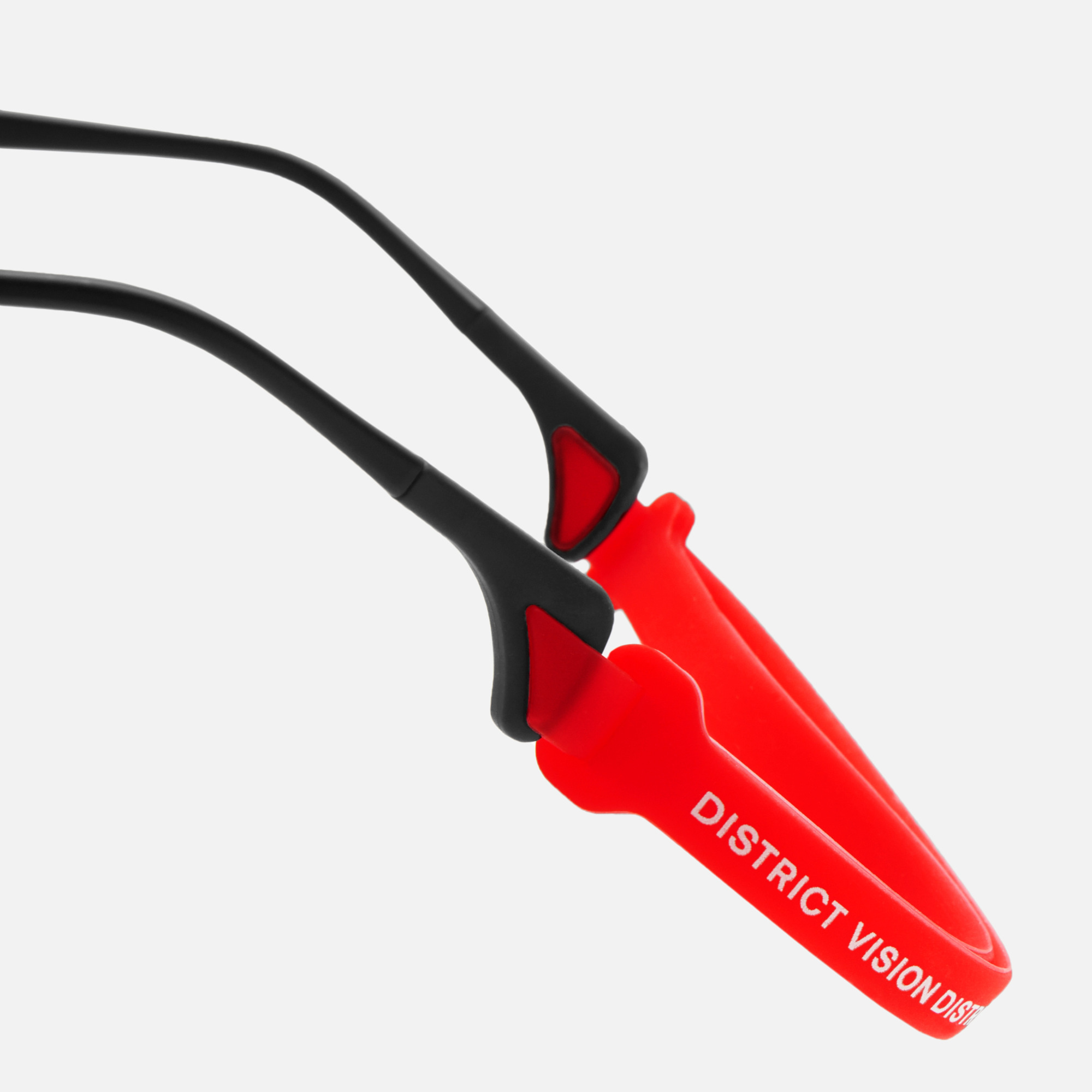 DISTRICT VISION / ADJUSTABLE EYEWEAR STRAP / RED