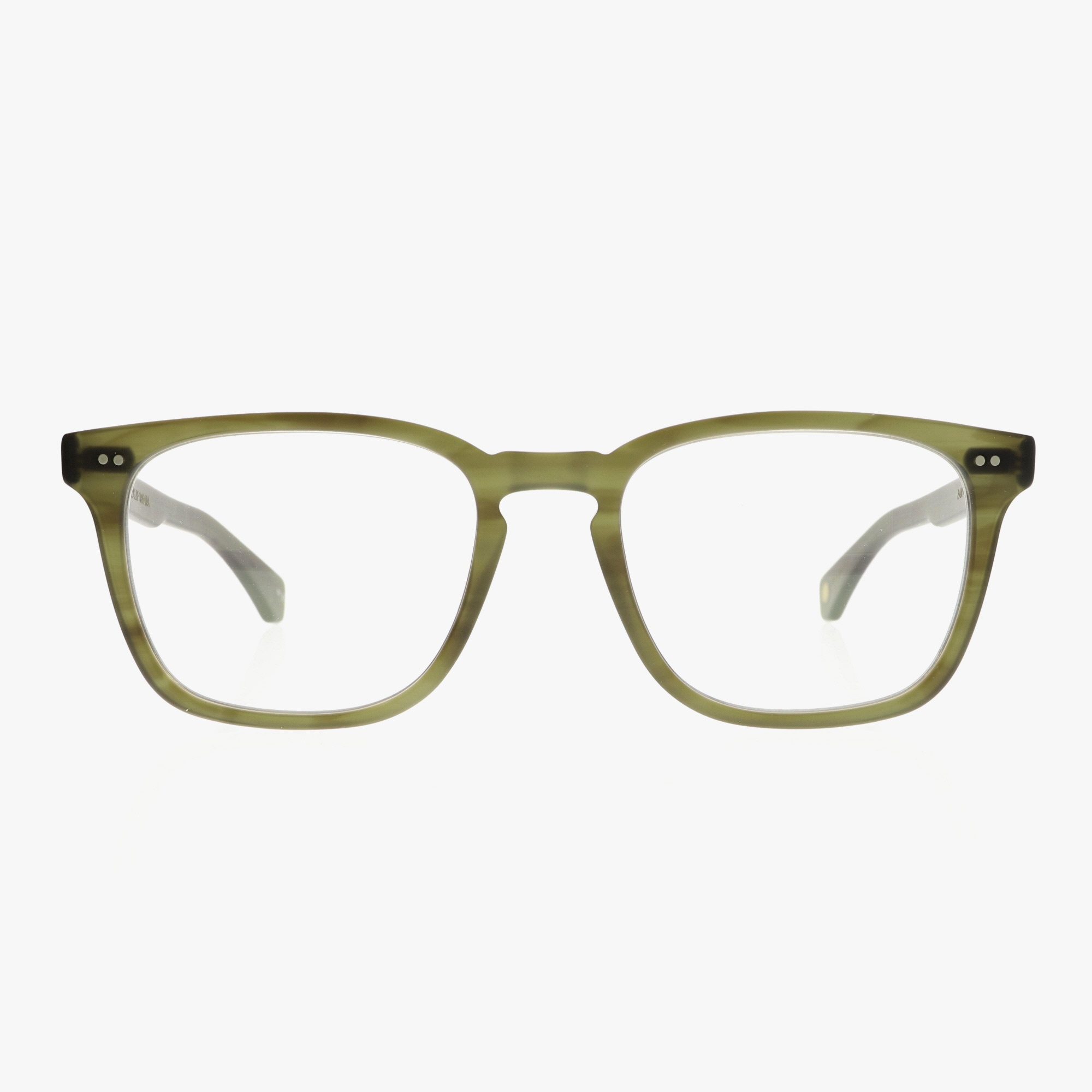 GARRETT LEIGHT / EARVIN / MATTE OLIVE TORTOISE