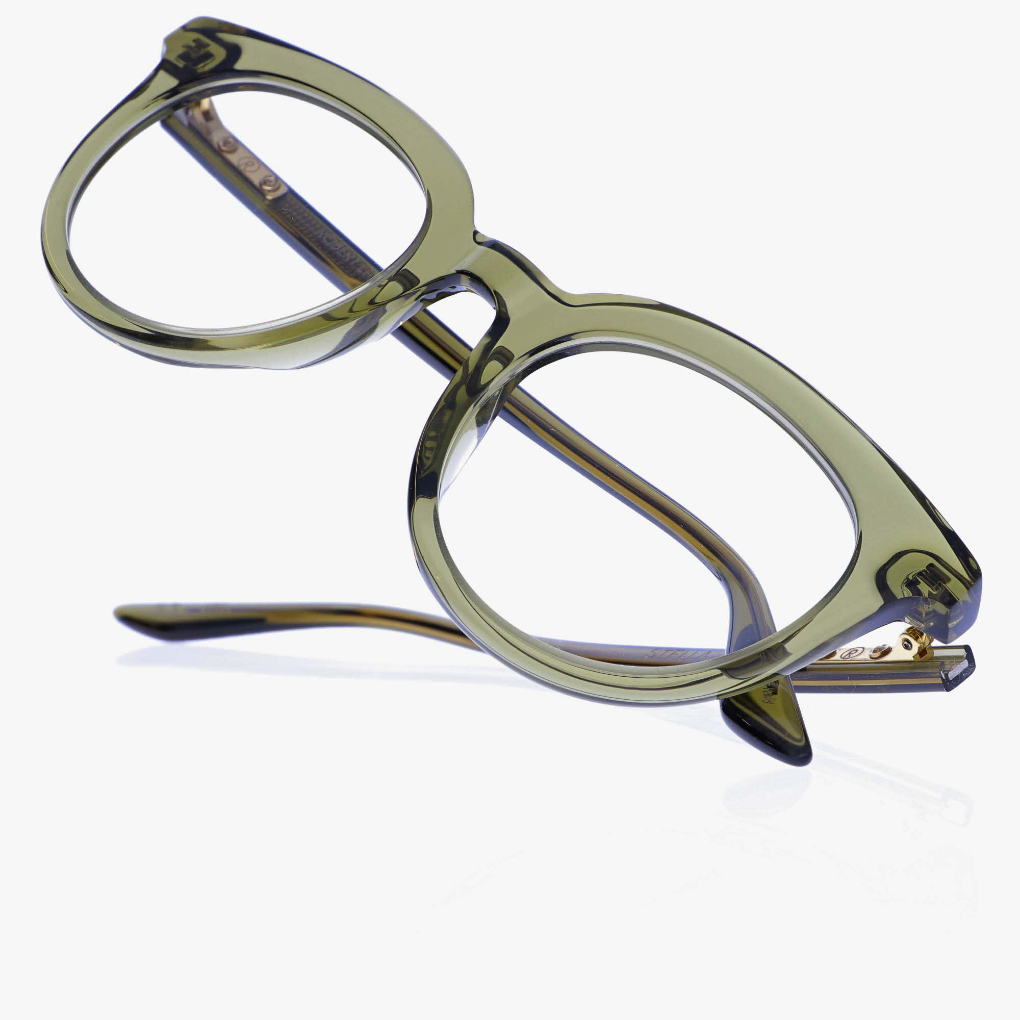 ROBERT LA ROCHE / STELLA / SHINY TRANSPARENT DARK OLIVE GREEN