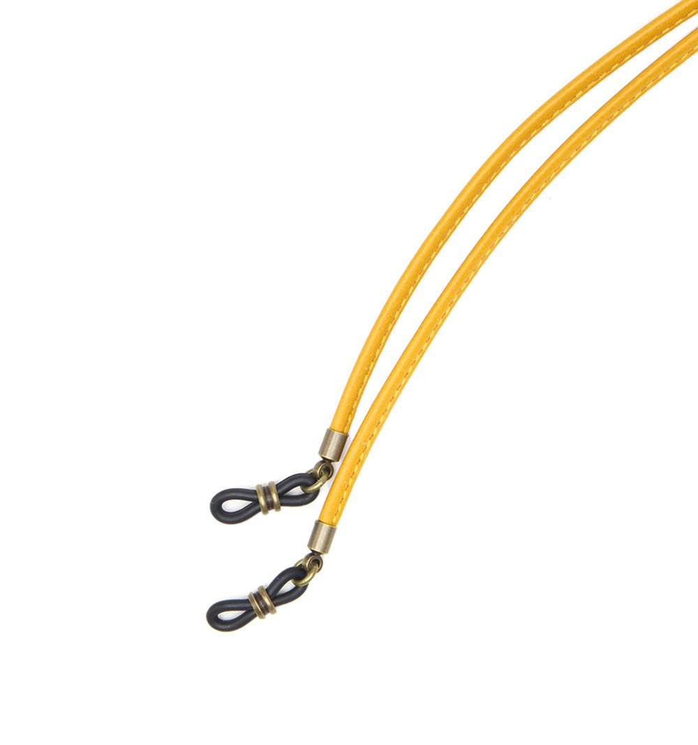 DIFFUSER TOKYO / STICH LEATHER DETACHABLE GLASS CODE / YELLOW