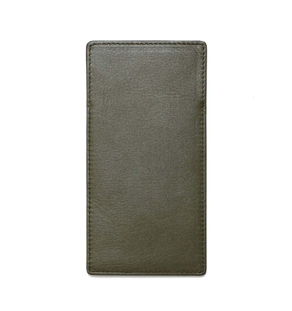 DIFFUSER TOKYO / INNER POCKET EYEWEAR CASE 2 / KHAKI & ORANGE