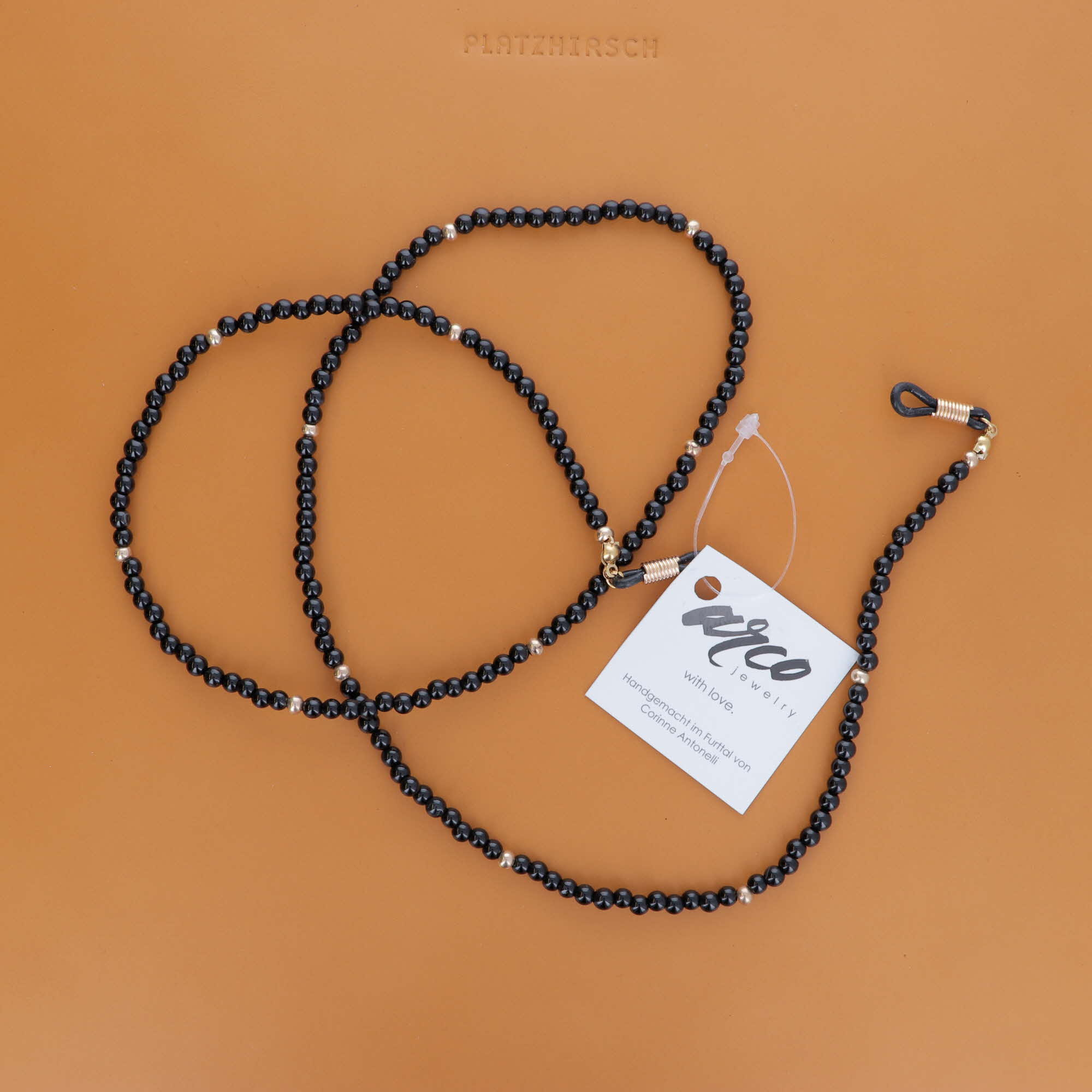 ARCO JEWELRY / ONYX / BRILLENKETTE 255