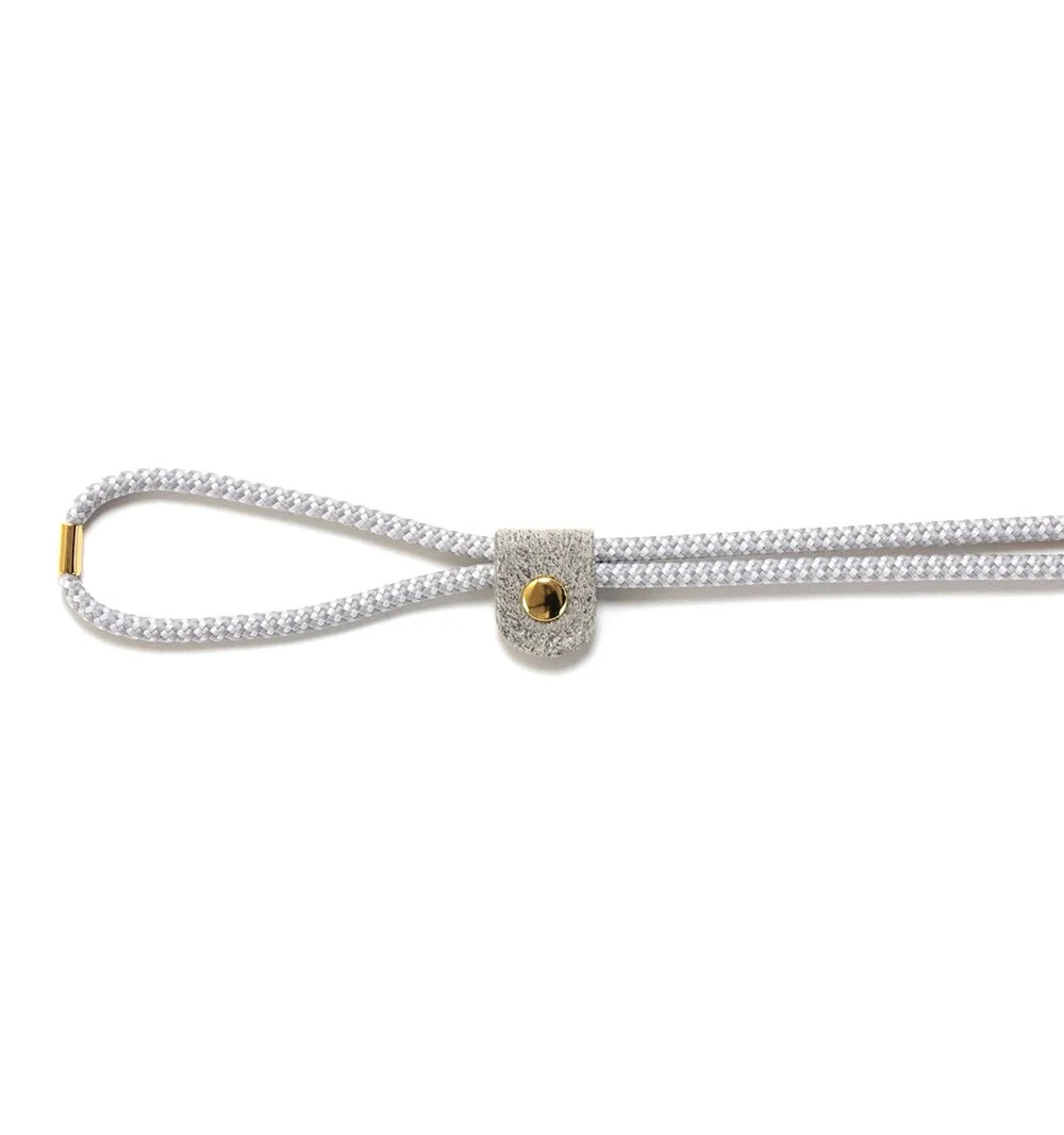 DIFFUSER TOKYO / ADJUSTABLE LENGTH GLASS CODE - R.PE / LIGHT GREY & LIGHT GREY SUEDE