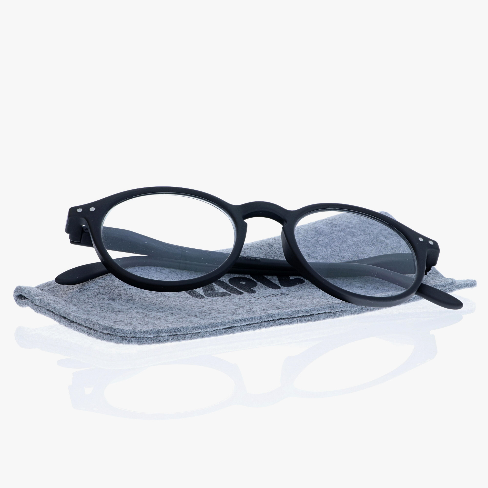 IZIPIZI / Bildschirmbrille SCREEN Style D / BLACK / +1.00 dpt