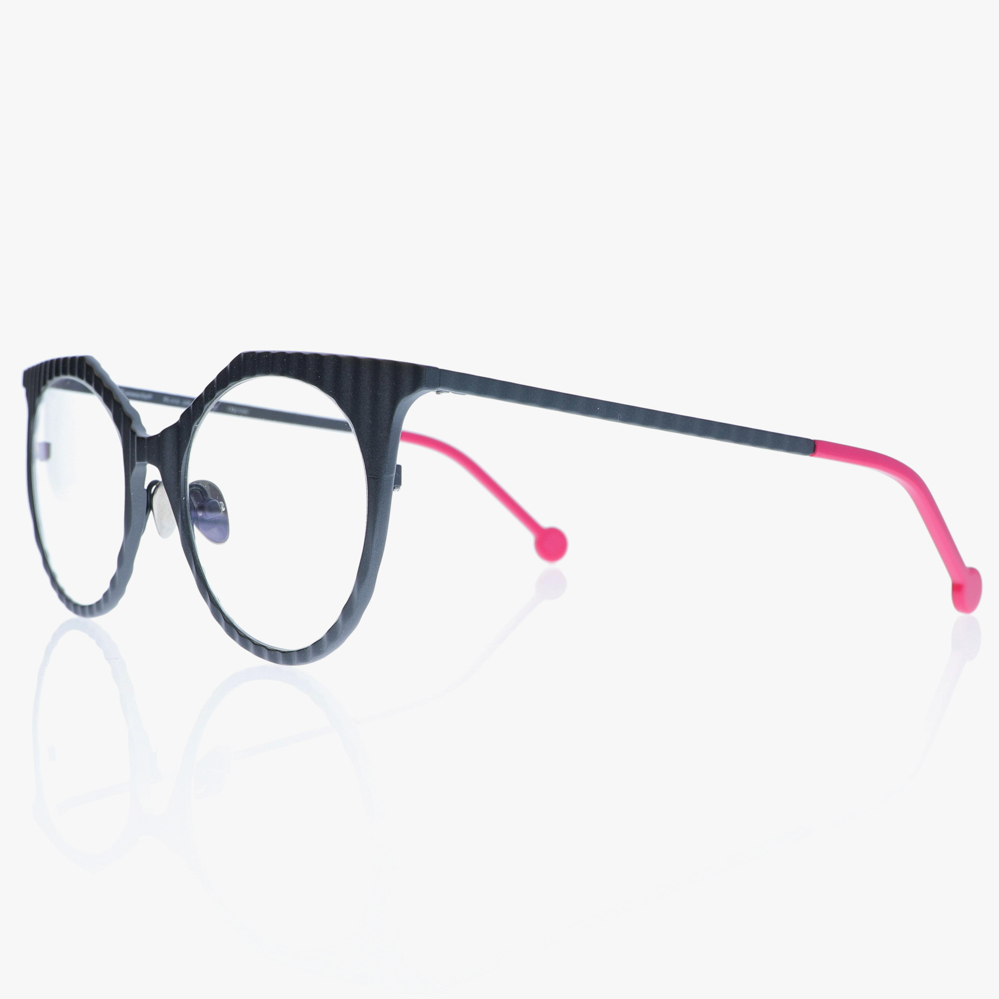 L.A.EYEWORKS / LEAN-TO / DARK GUNMETAL