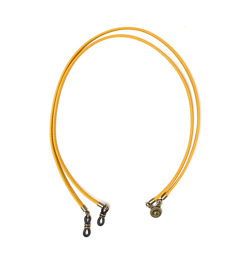 DIFFUSER TOKYO / STICH LEATHER DETACHABLE GLASS CODE / YELLOW